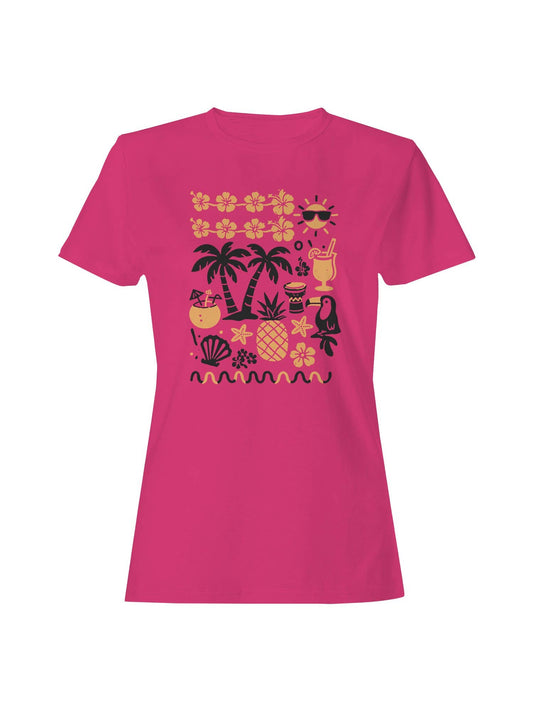 Tropical Vibes: Hawaii Paradise Women's T-Shirt