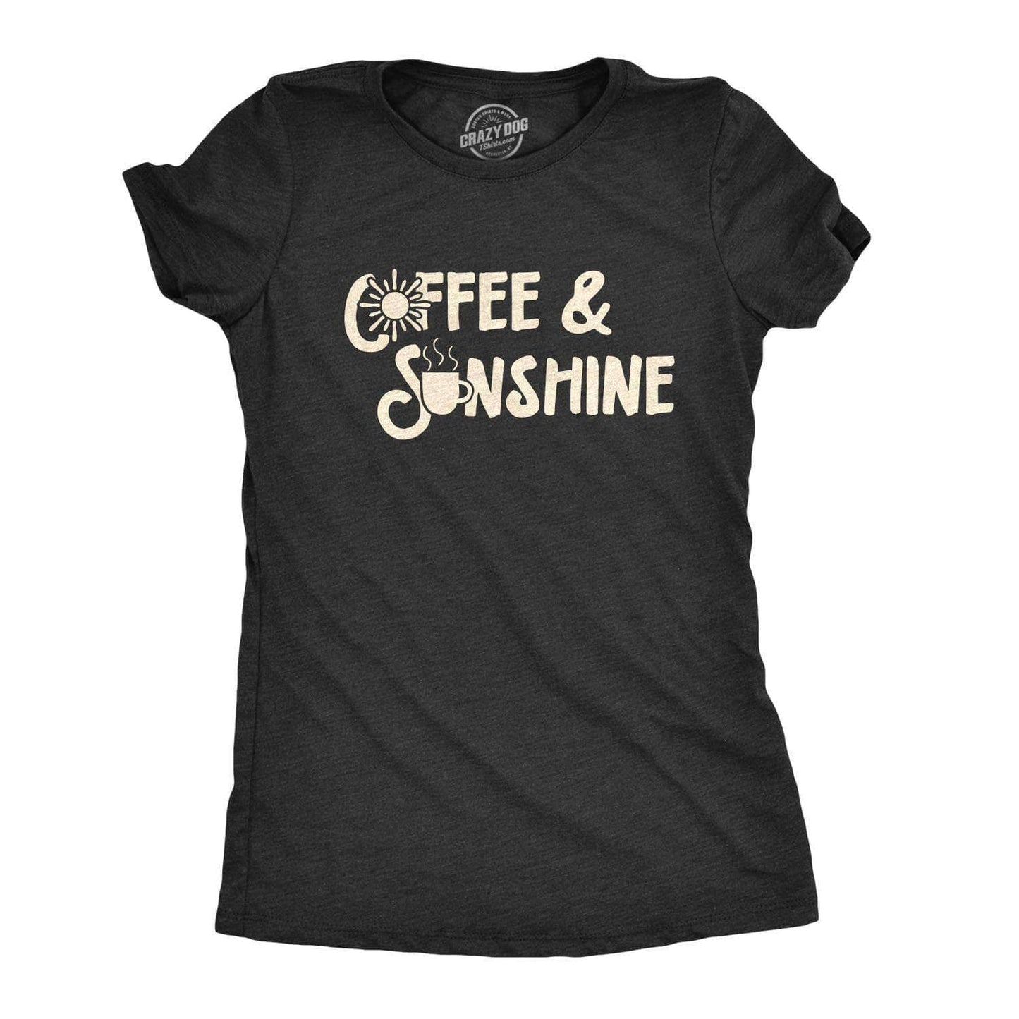 Coffee and Sunshine Women's Tshirt Coffee Graphic Tee