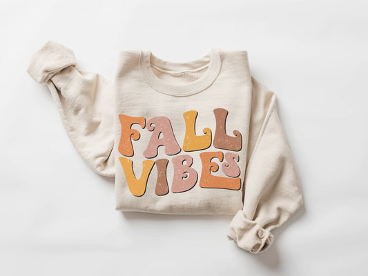 Fall Vibes Crew Neck Sweatshirt