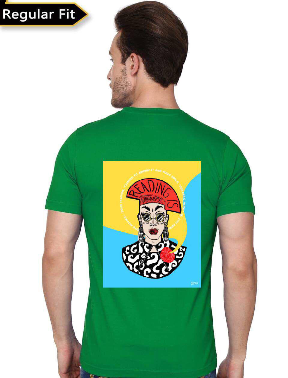 Sasha Velour Green T-Shirt