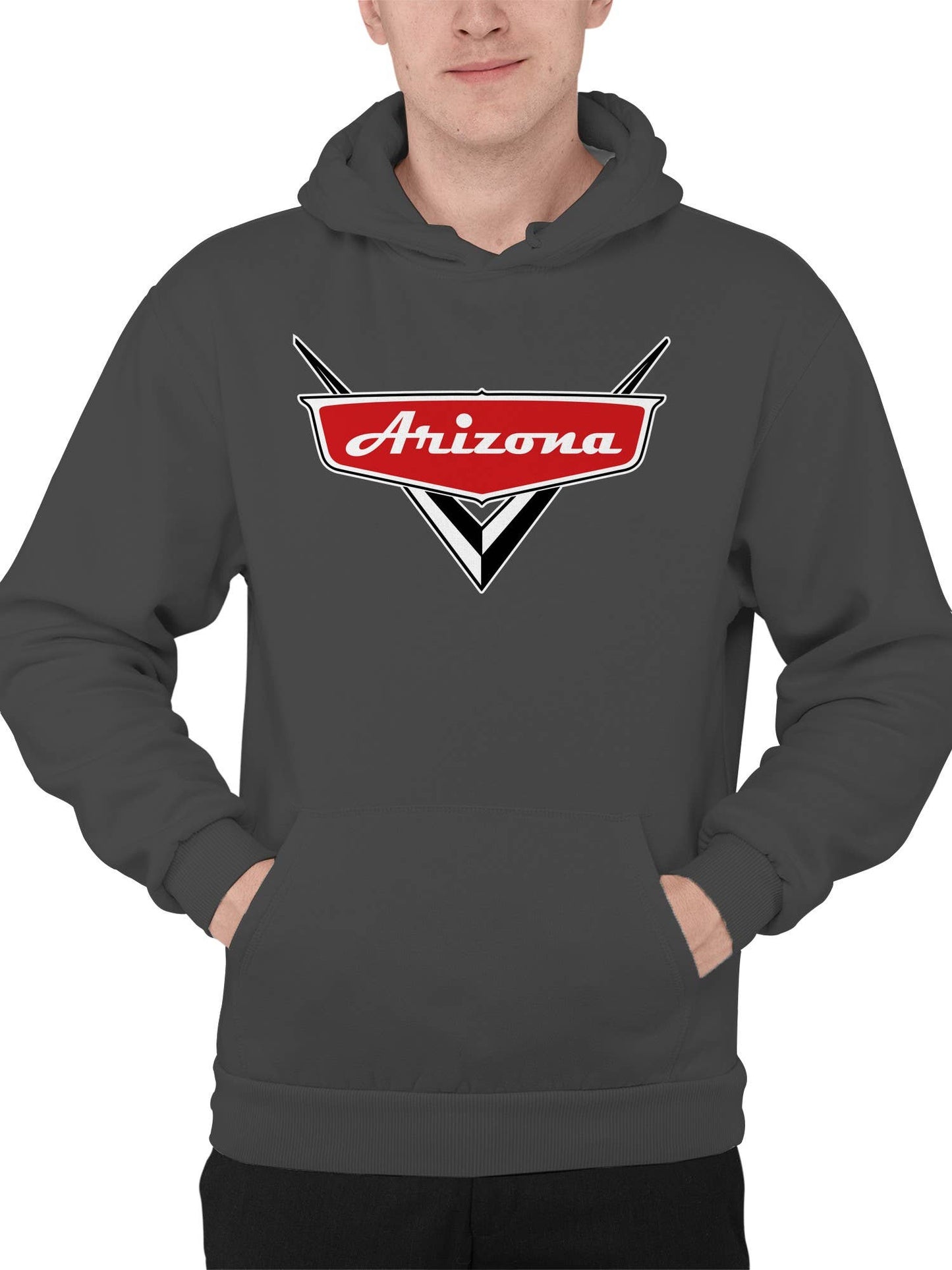 Arizona Vintage Car Emblem Men's Hoodie