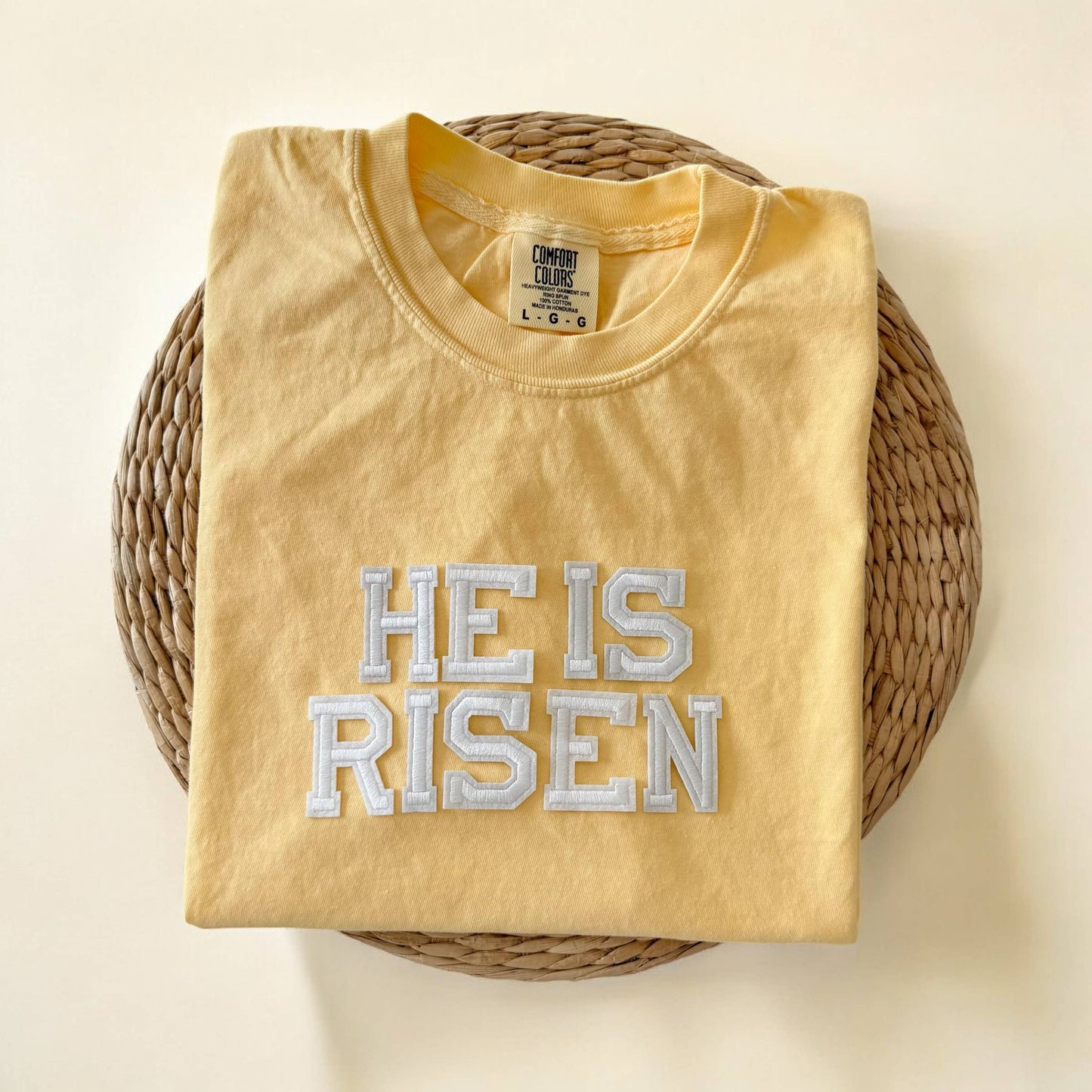Comfort Colors He Is Risen Shirt, Christian Shirts