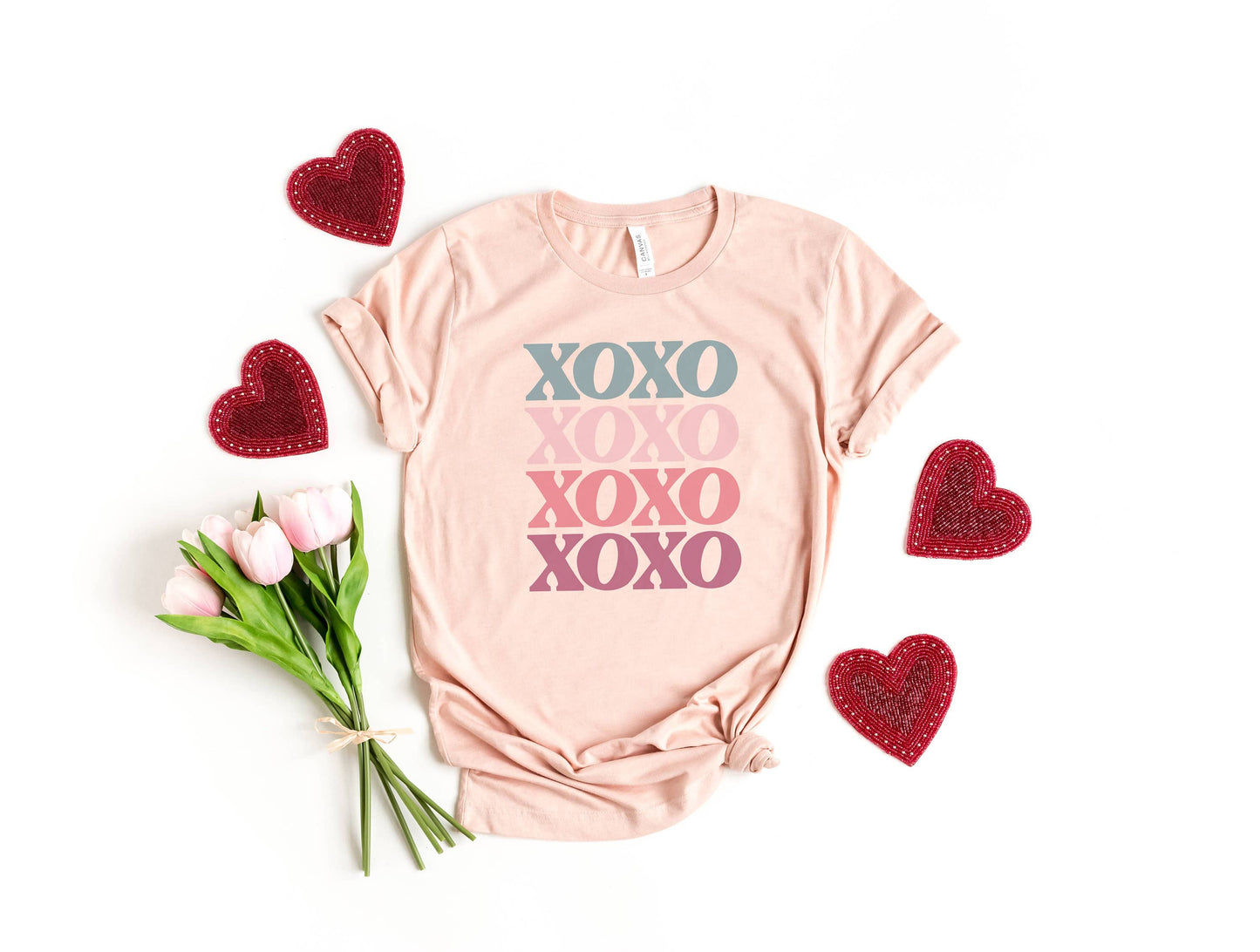 Xoxo Valentine Tee | Short Sleeve Valentines Day Shirt