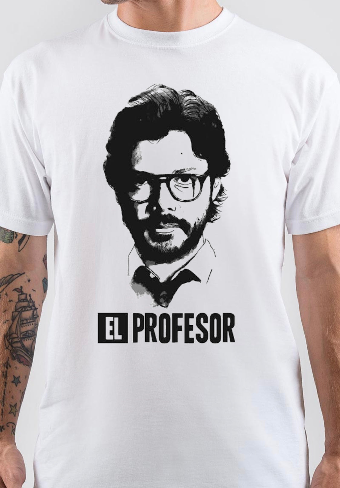 El Professor Money Heist T-Shirt