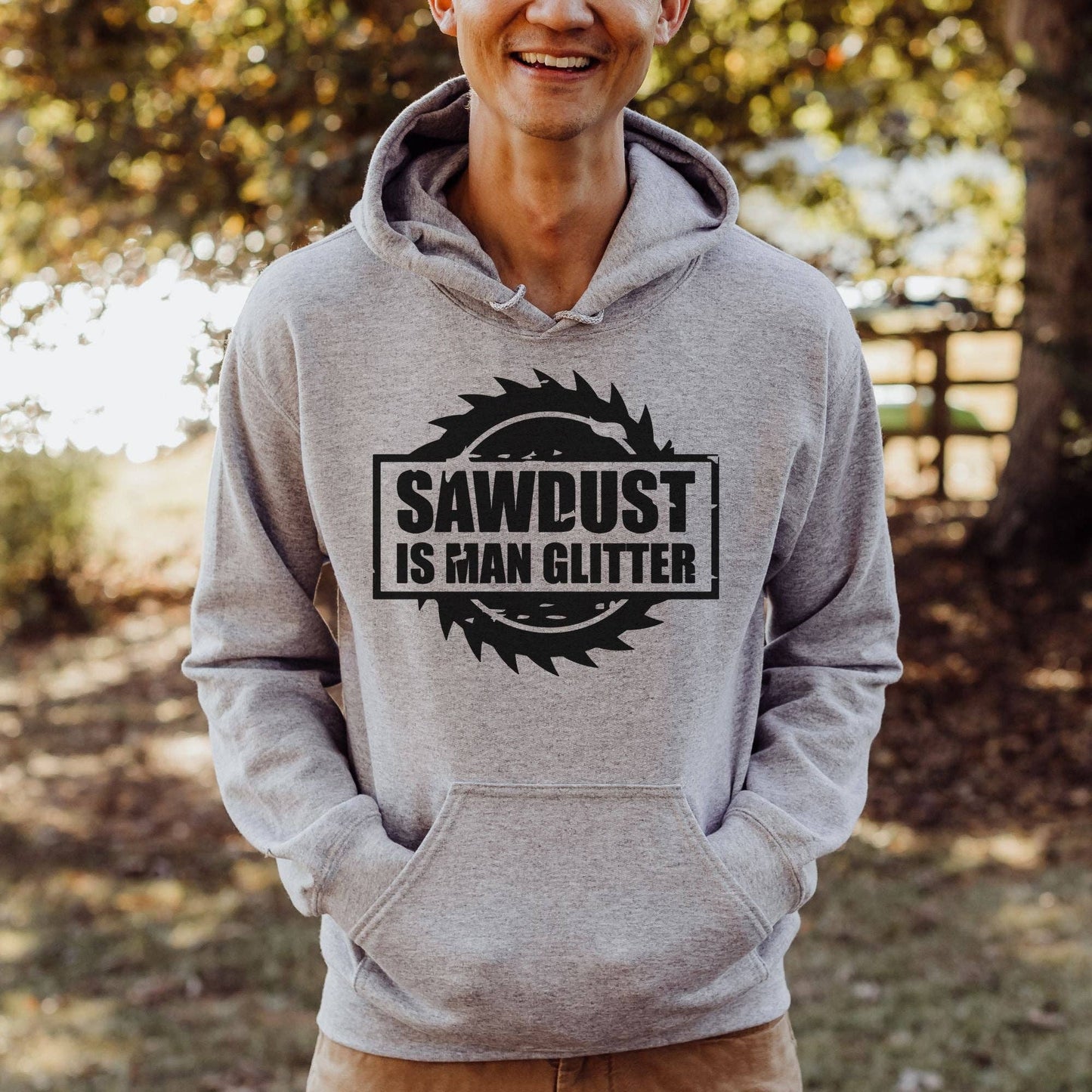 Sawdust Is Man Glitter Crewneck Sweatshirt Hoodie 170