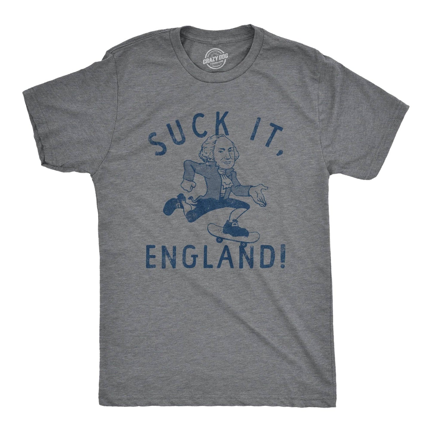 Suck It England Men's Tshirt Fourth of July Graphic Tee
