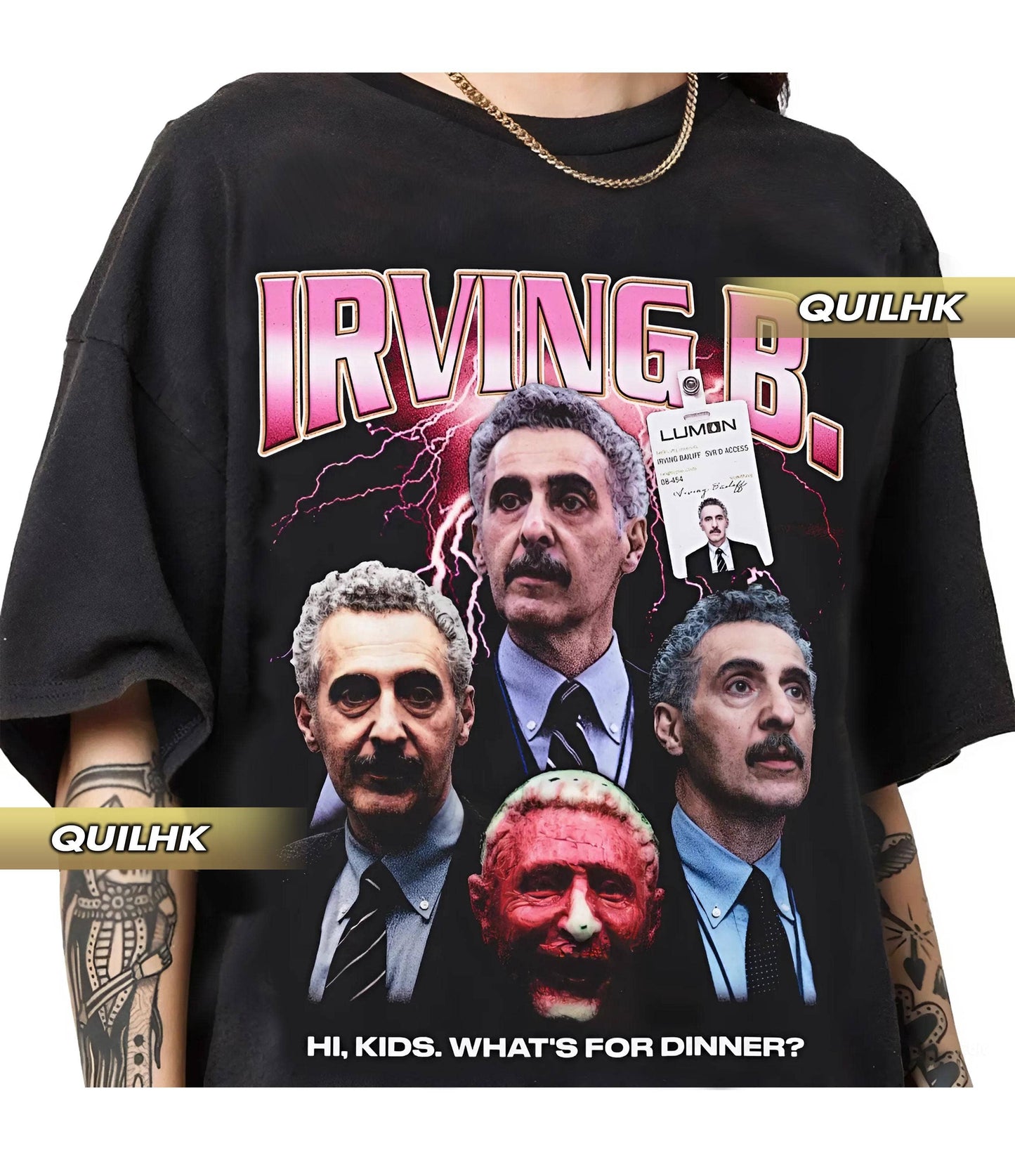 Irving B Rap Tee - Limited Edition Urban Mosaic Graphic Tee