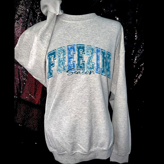 Freezing Season Snowflake Sweatshirt