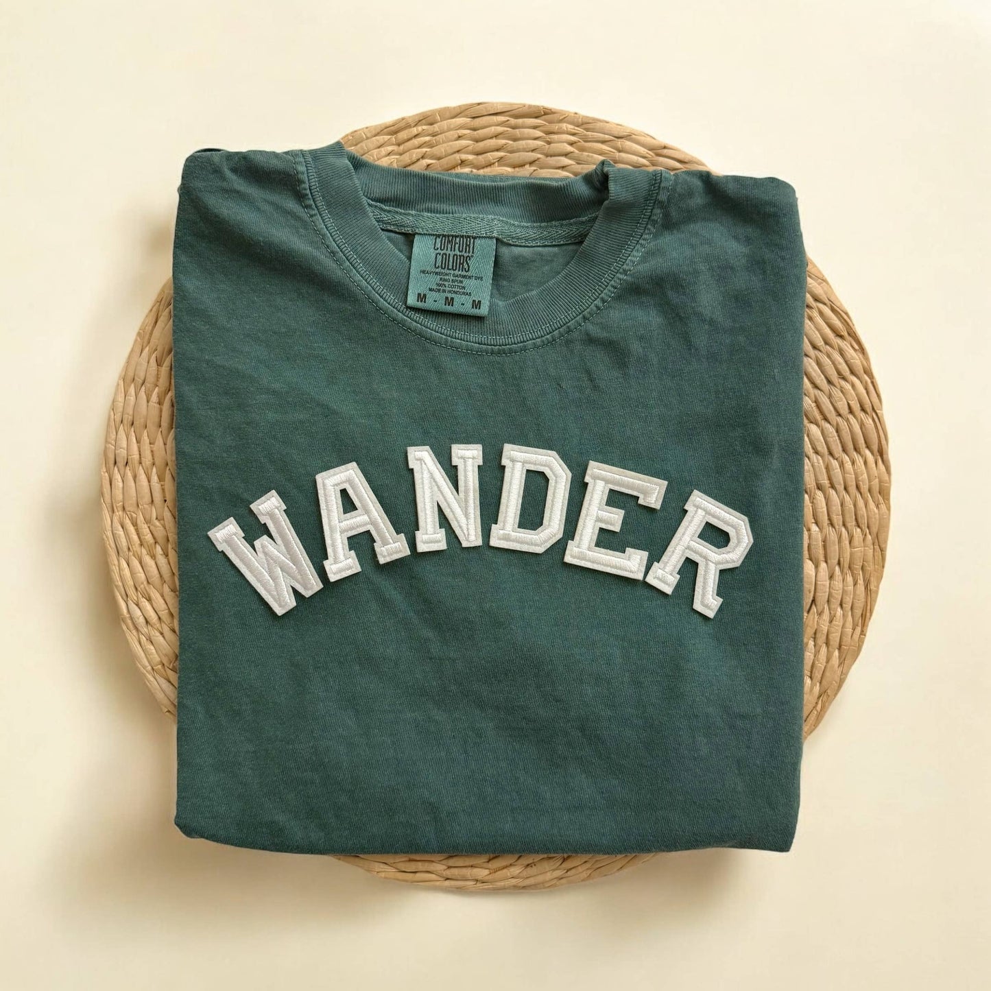 Wander Comfort Colors Short Sleeve Shirt, Travel Shirts