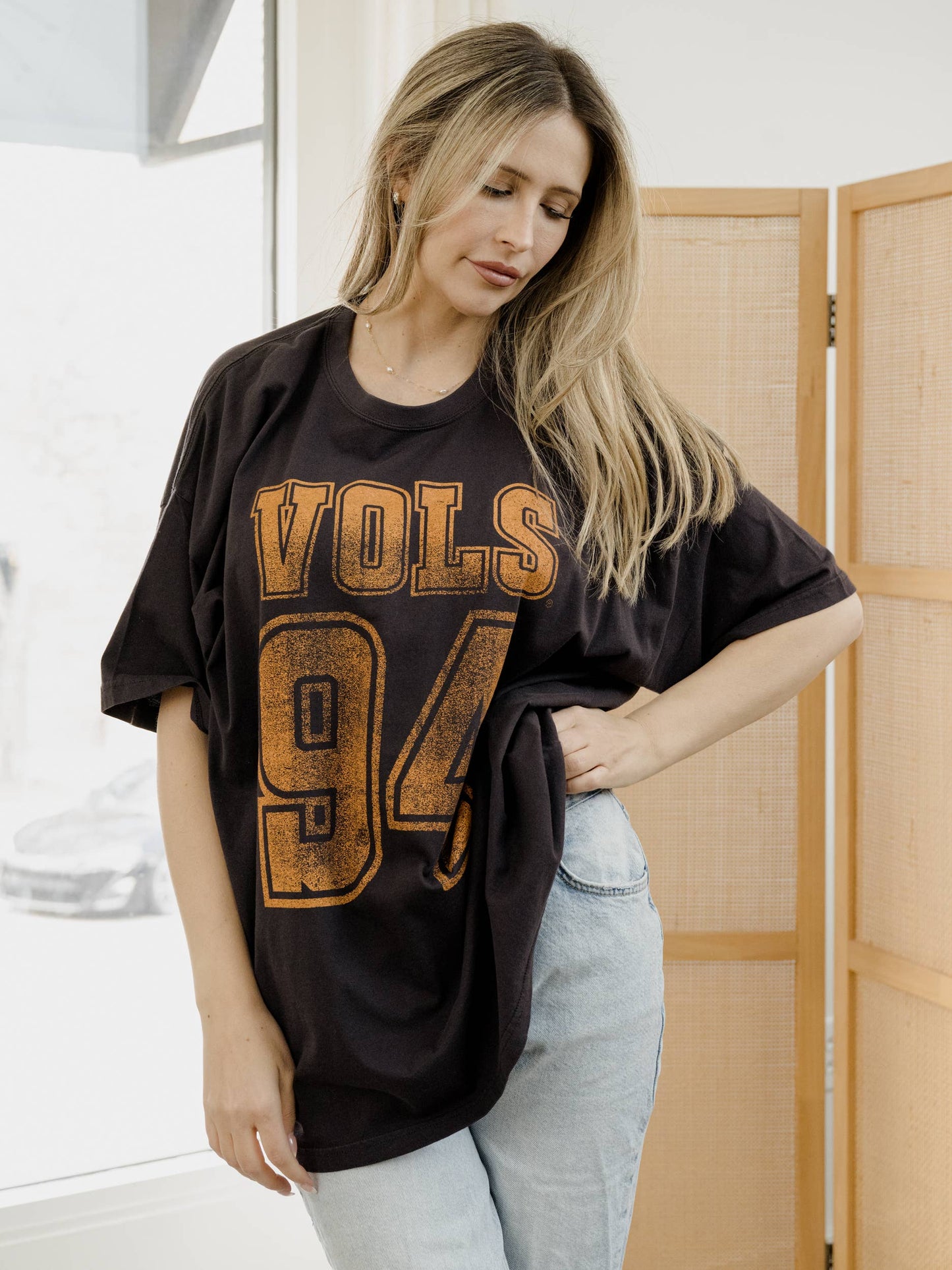 Tennessee Vols Player Black One Size Tee