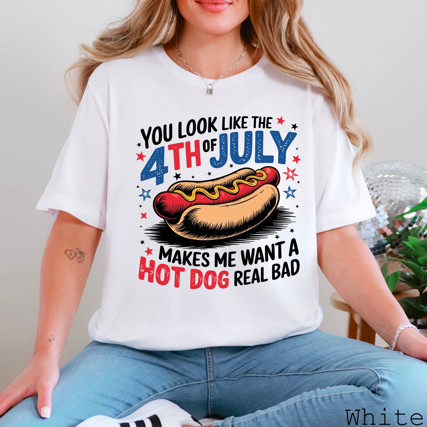 July 4th Graphic Tee | You Look Like the 4th | Bella Canvas