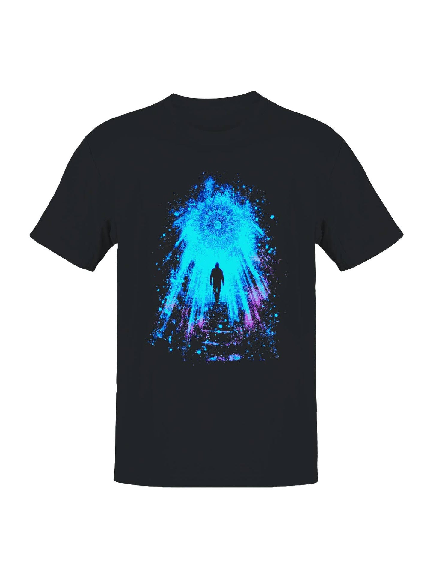Cosmic Journey To Enlightenment Men's T-Shirt