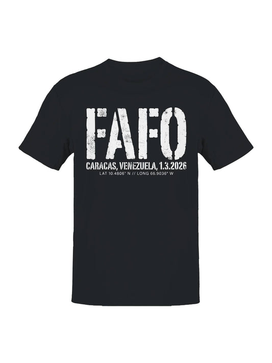 Fafo Caracas Venezuela 1.3.2026 Men's T-Shirt