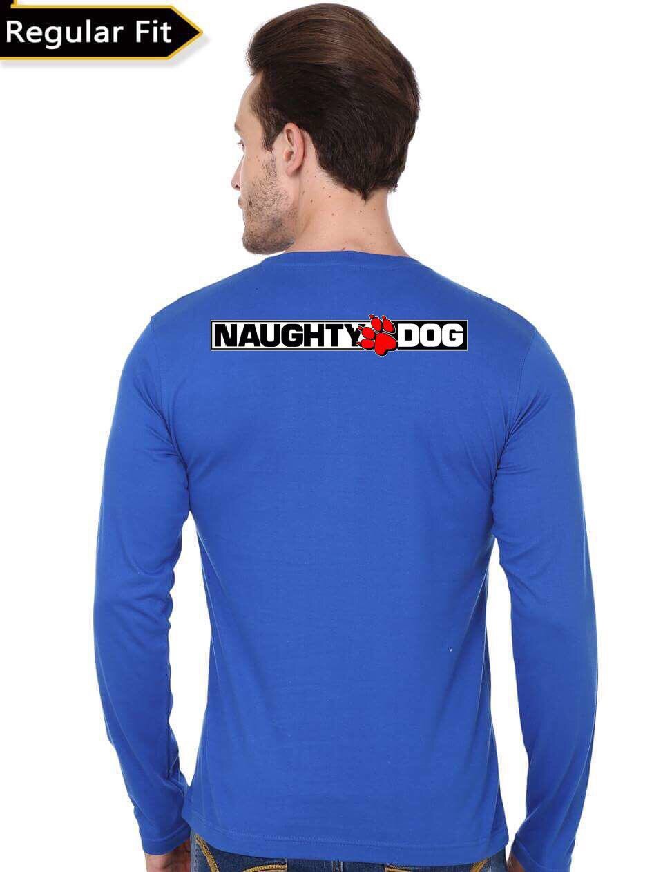 Uncharted Royal Blue Full Sleeve T-Shirt