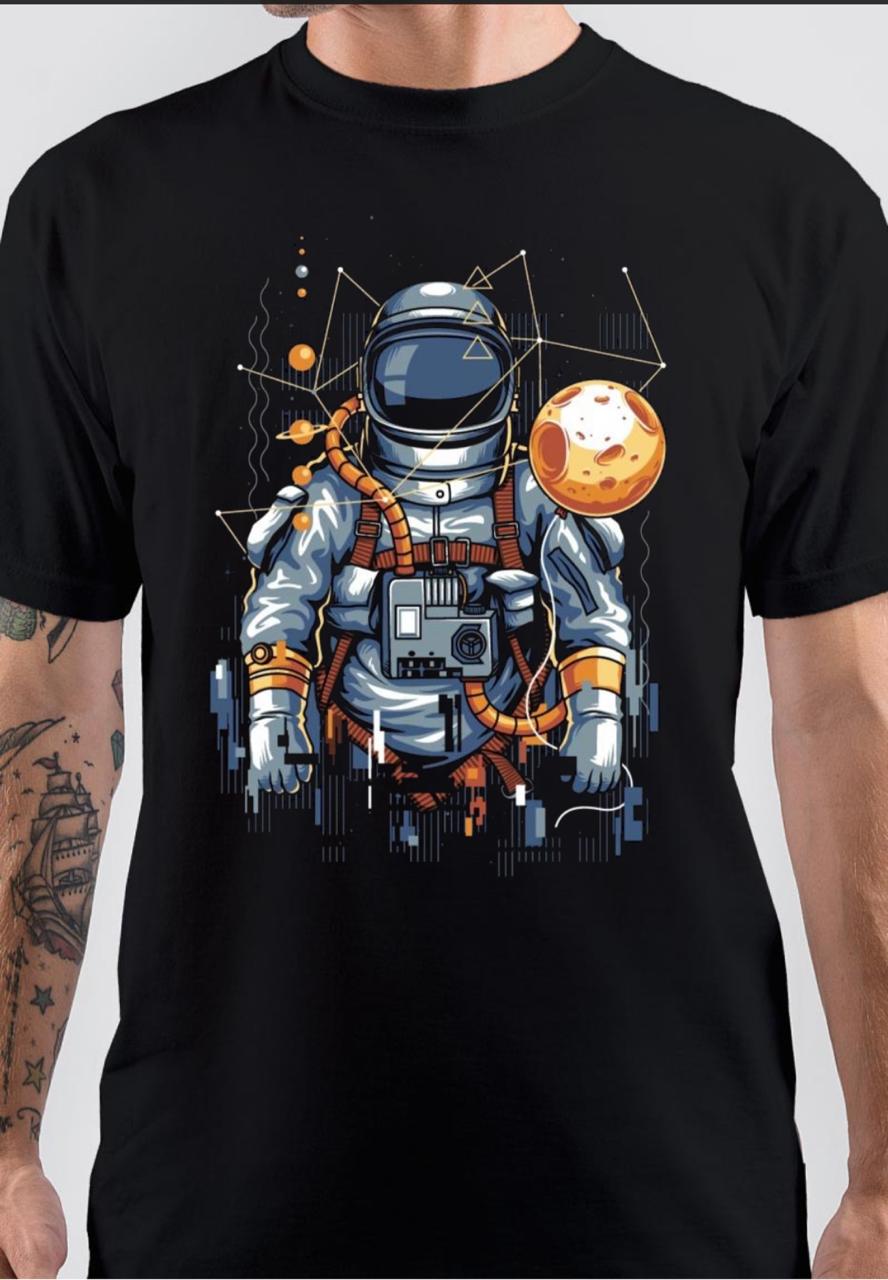 Astronaut In Space T-Shirt