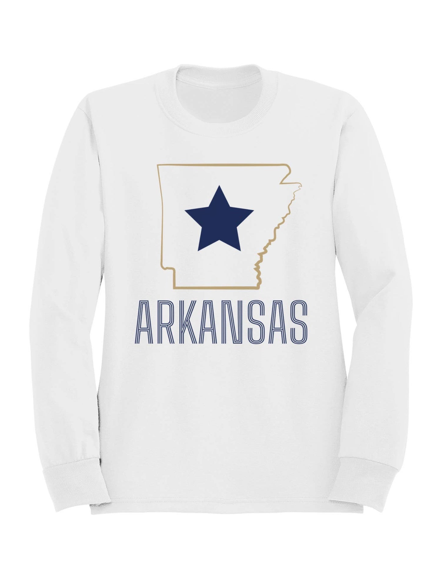 Arkansas State Outline Art Women's Sweatshirt