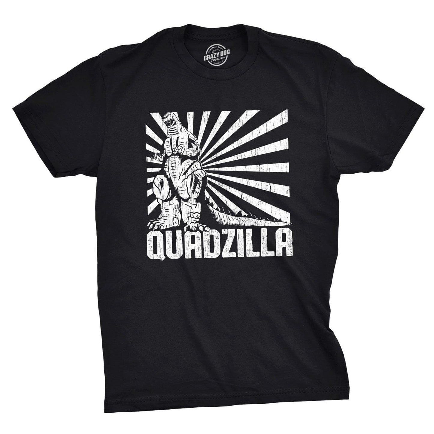 Quadzilla Men's Tshirt Fitness Graphic Tee Western T