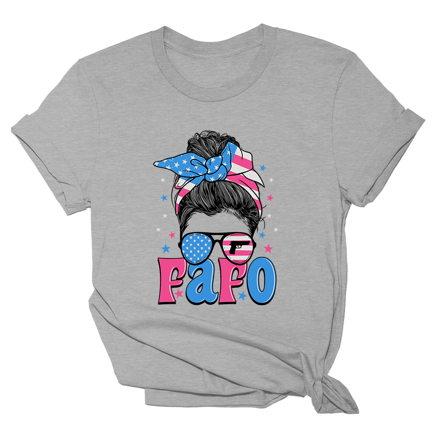 Fafo - Messy Bun Tee - 4466