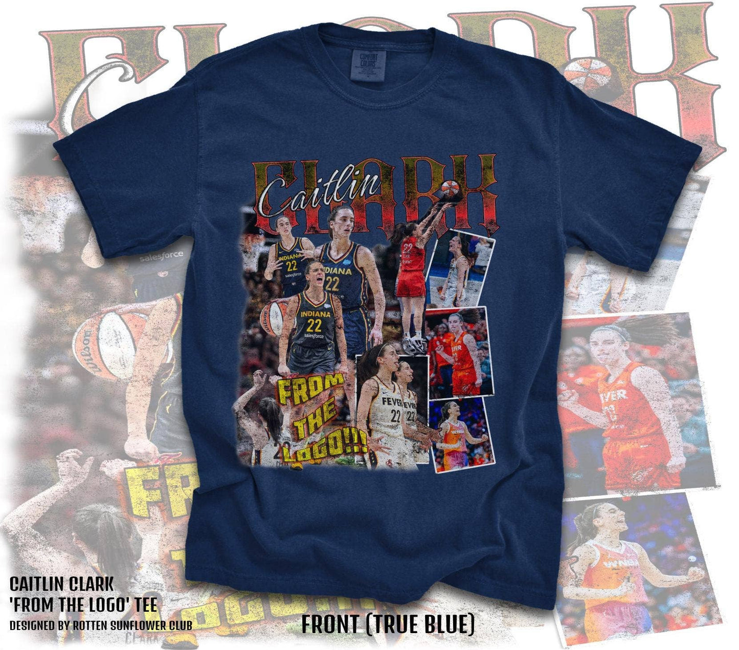 Clark Legacy Logo Tee - Vintage-Inspired Graphic T-Shirt
