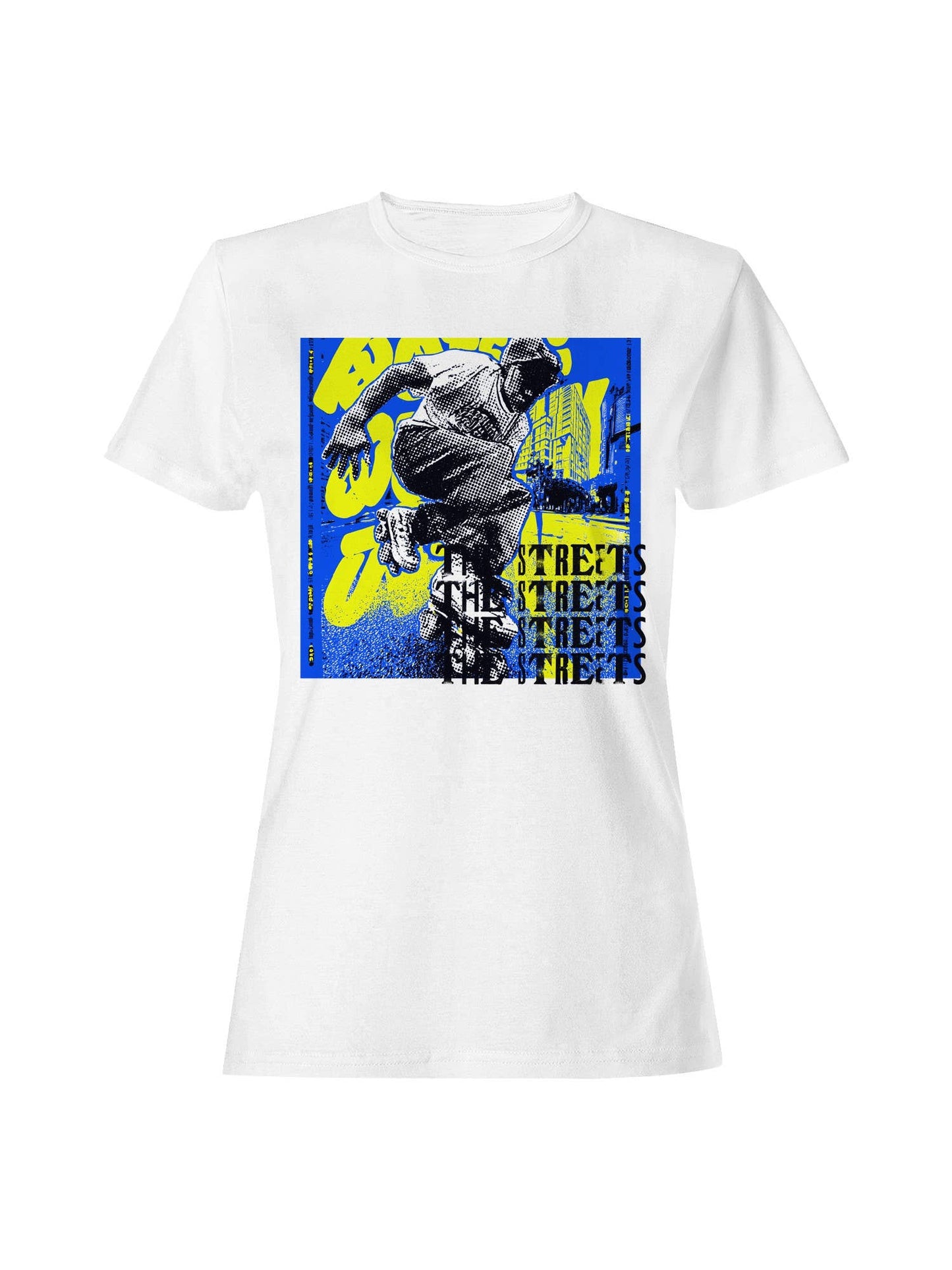 Urban Skater Vibes: Bold Streets Women's T-Shirt