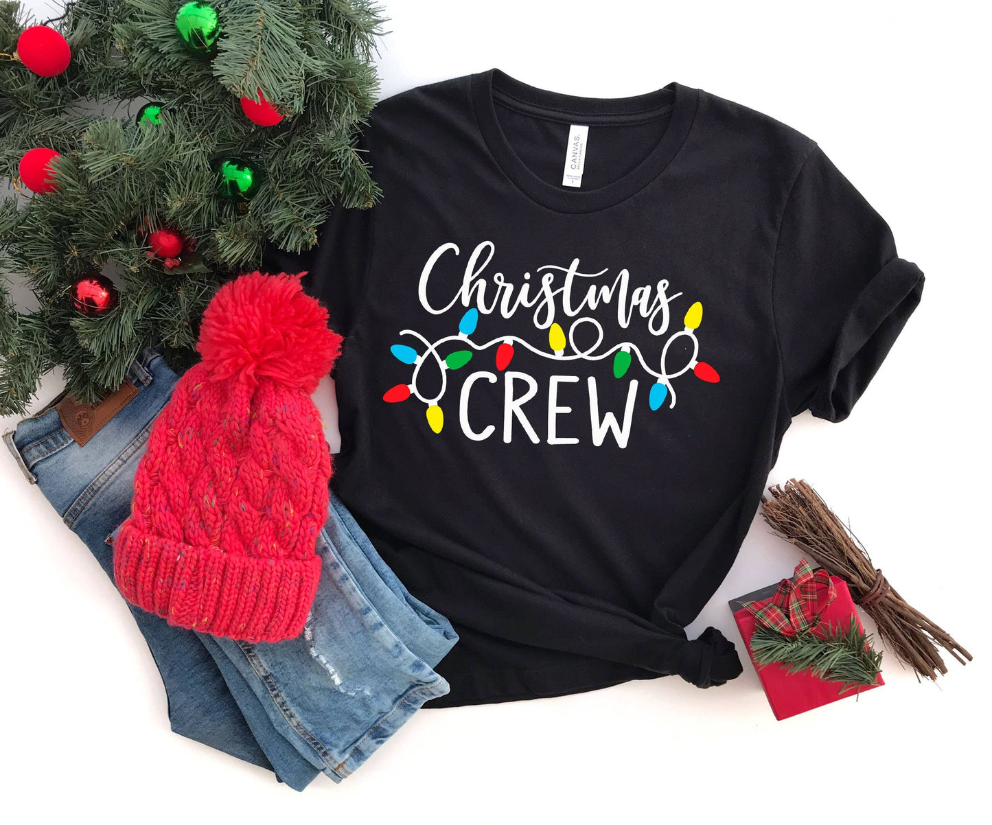 Family Christmas Crew Shirt - Holiday T-Shirt For All Ages