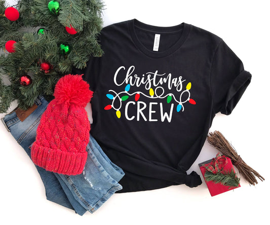 Family Christmas Crew Shirt - Holiday T-Shirt For All Ages