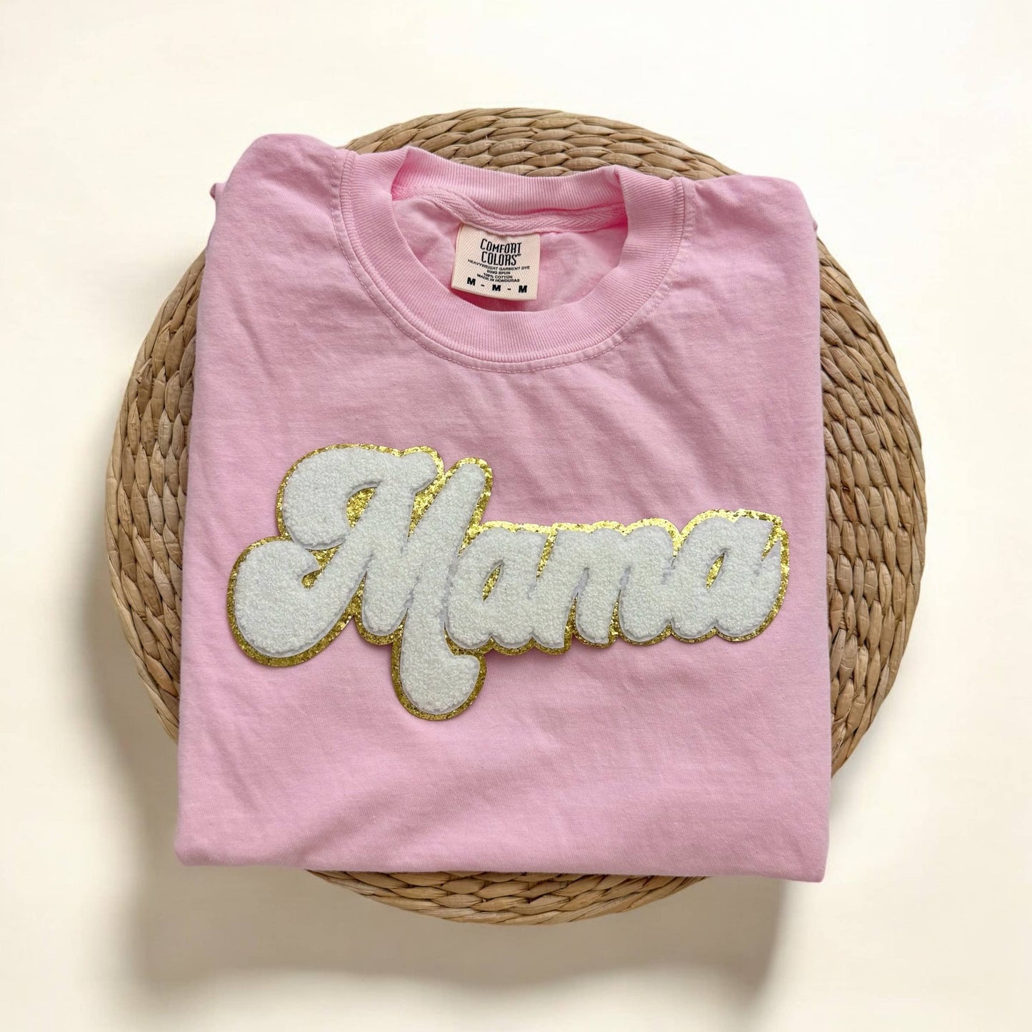 Chenille Comfort Colors Mama Shirt, Mother’S Day Gifts
