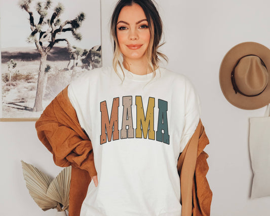 Fall Color Mama Graphic Tee | Mama Tee