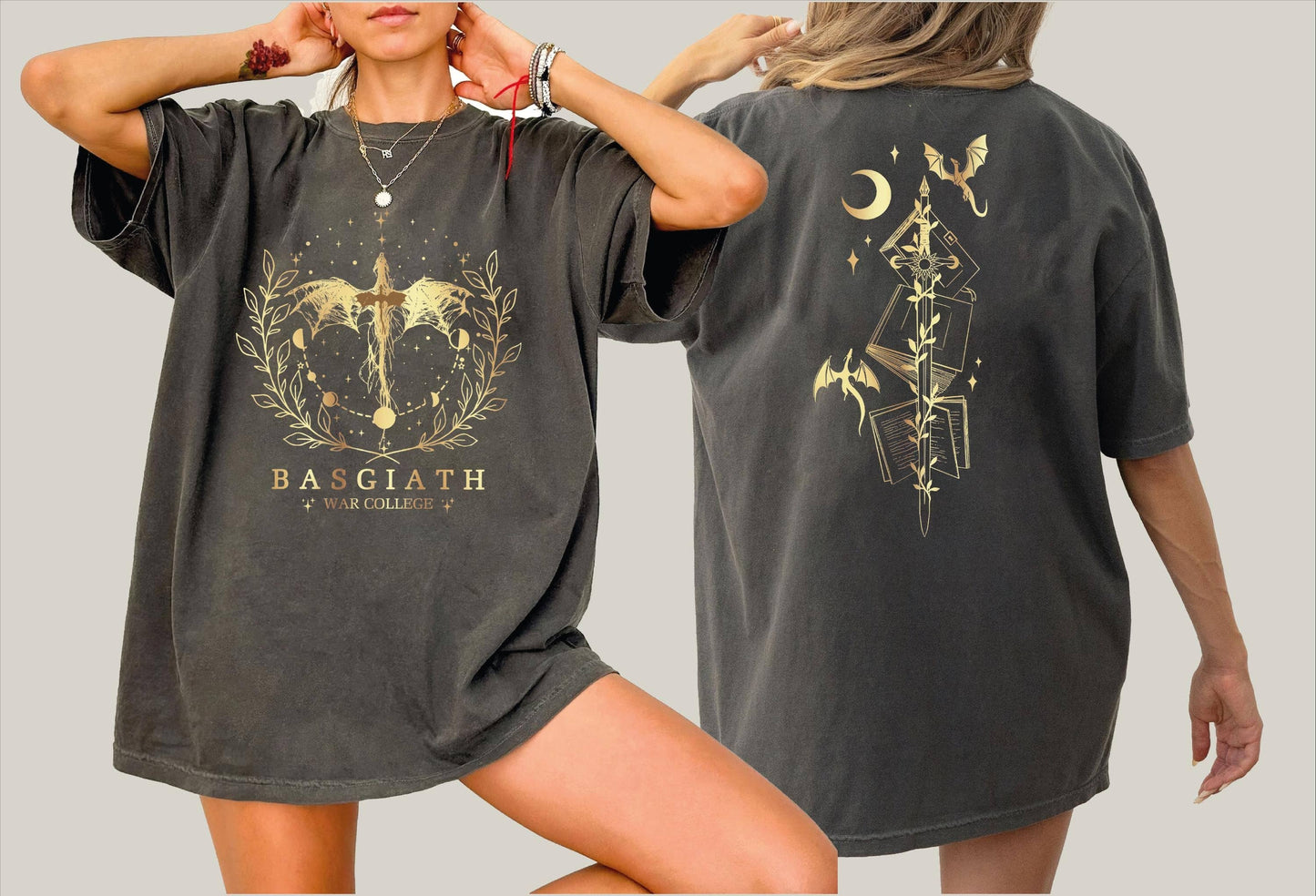 Fourth Wing Dragon Rider 2-Sided Comfort Shirt For All