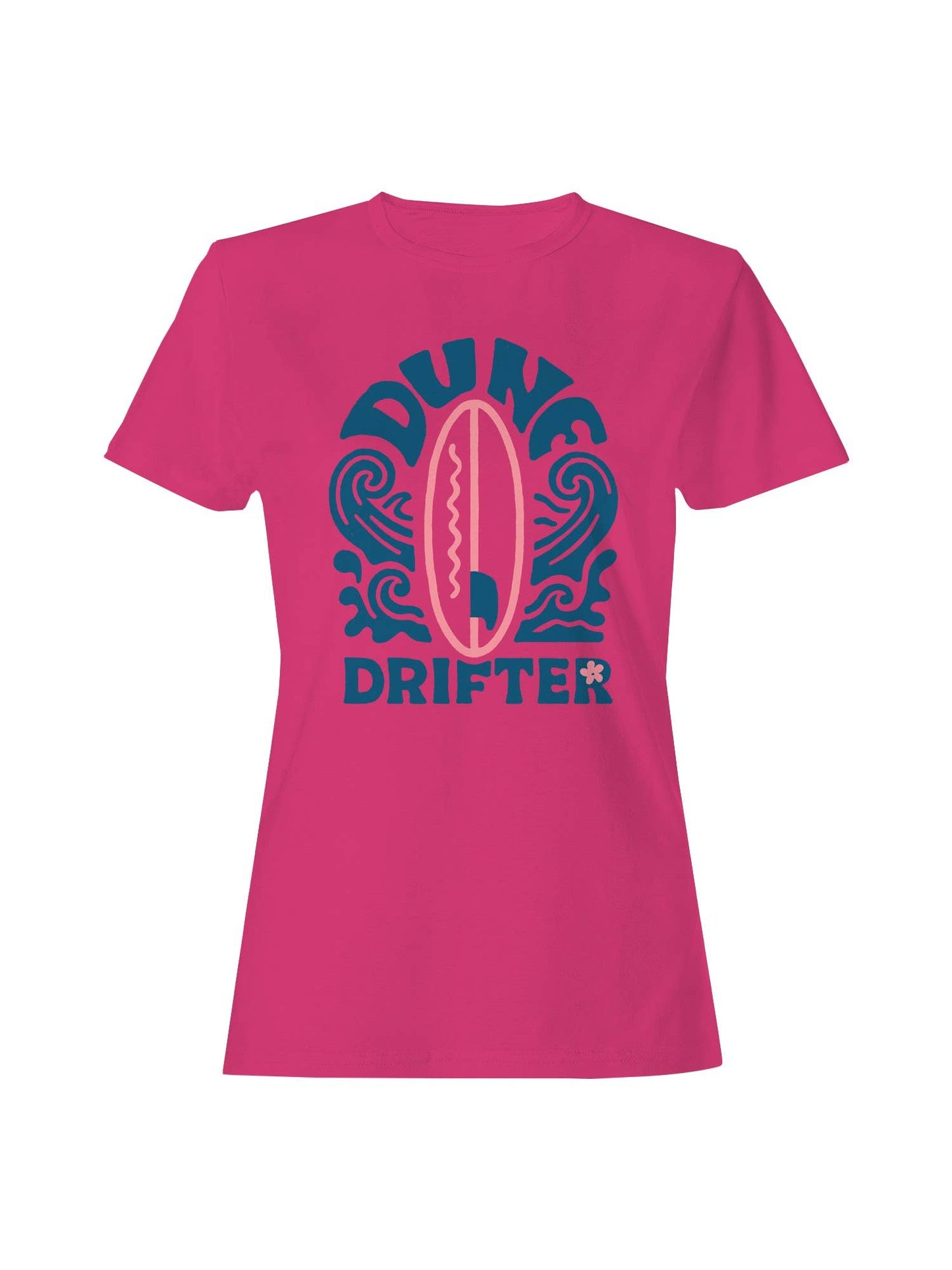 Dune Drifter Surf Design Art Women's T-Shirt