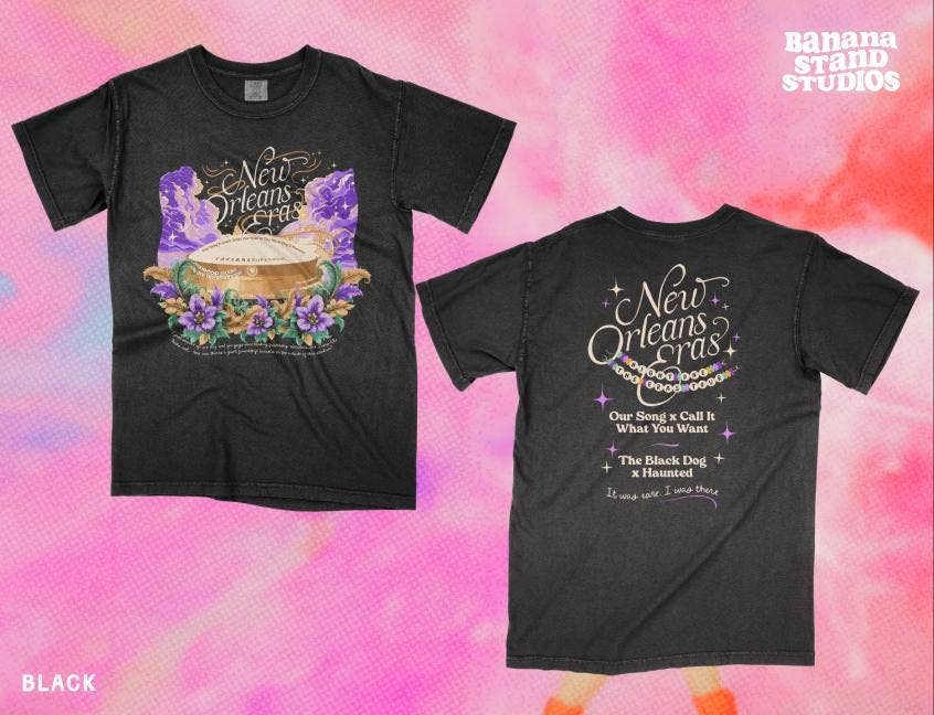 New Orleans Eras Night One Superdome Tee  Comfort Colors