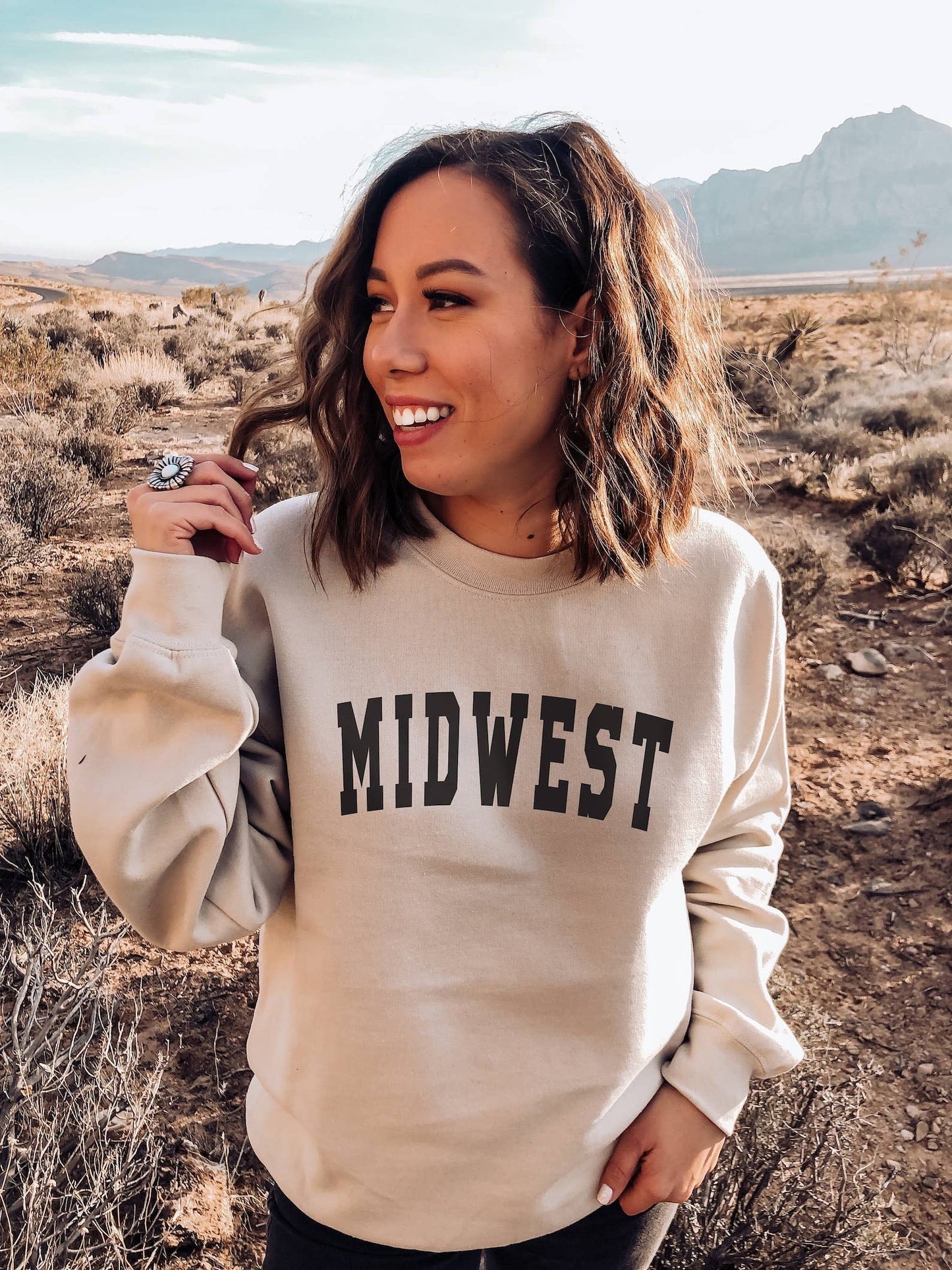 Midwest Sweatshirt, Comfy Sweatshirt, Loungewear