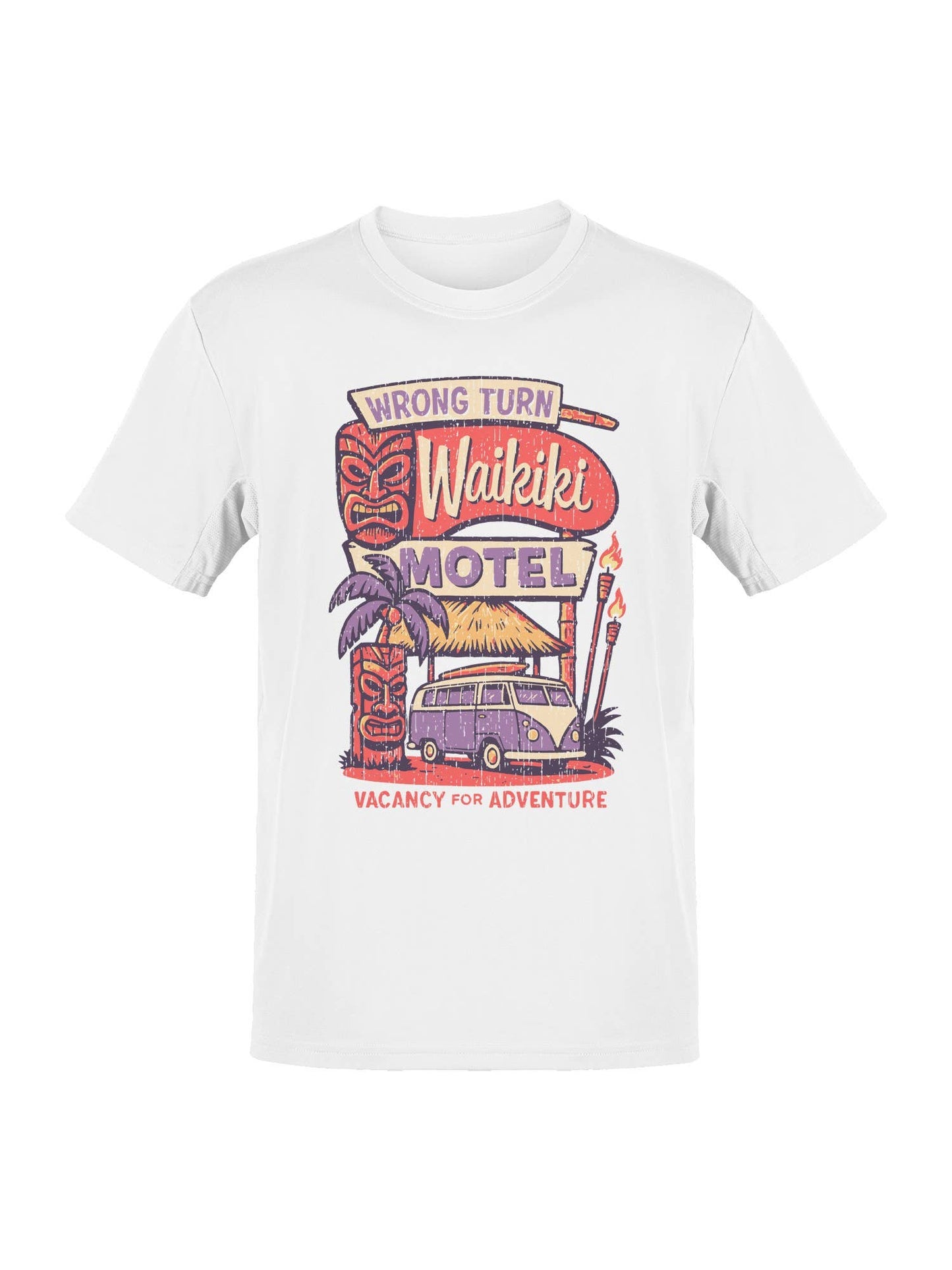 Waikiki Motel Adventure Graphic Men's T-Shirt