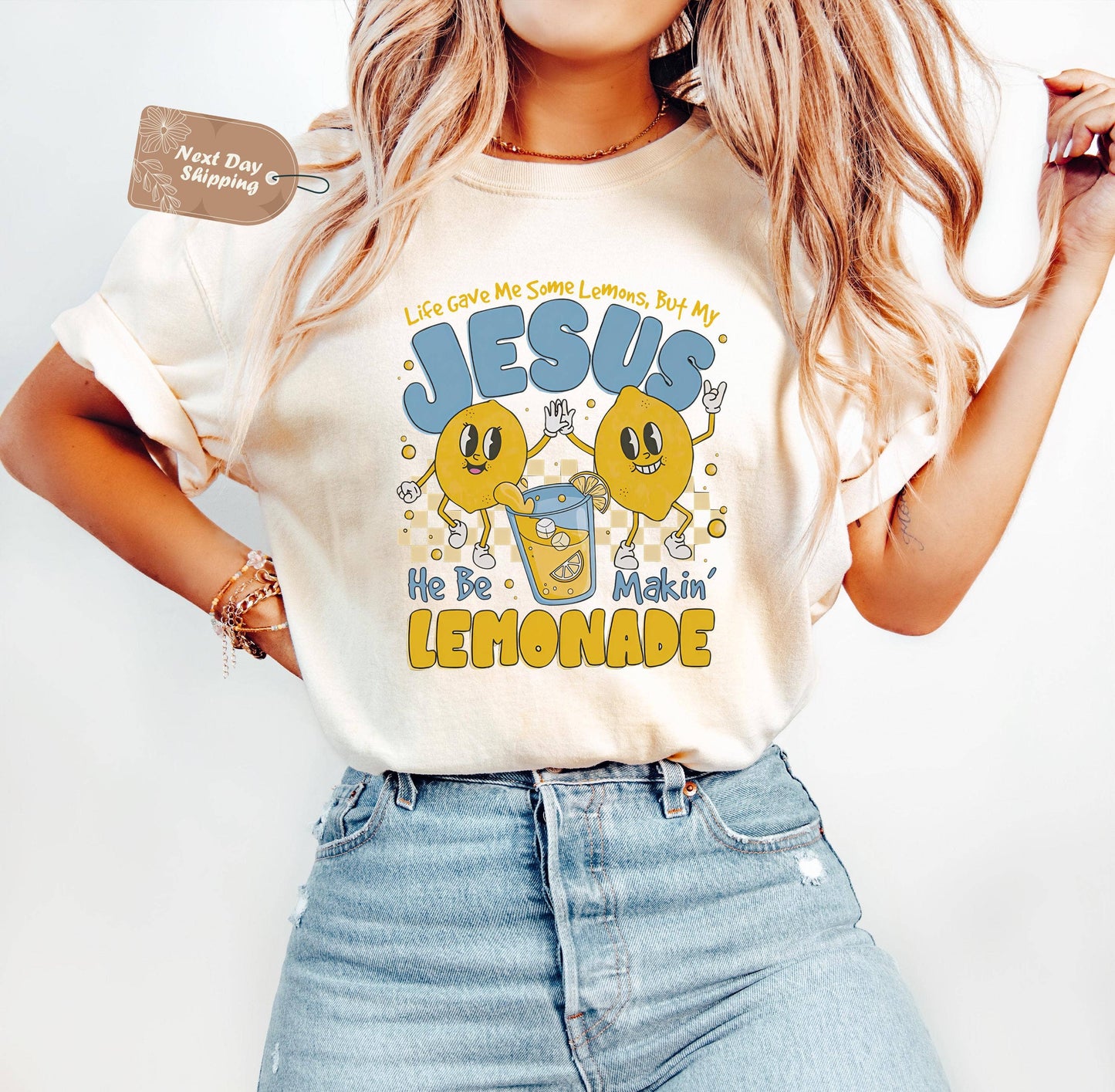God's Got My Back Lemonade Christian T-Shirt