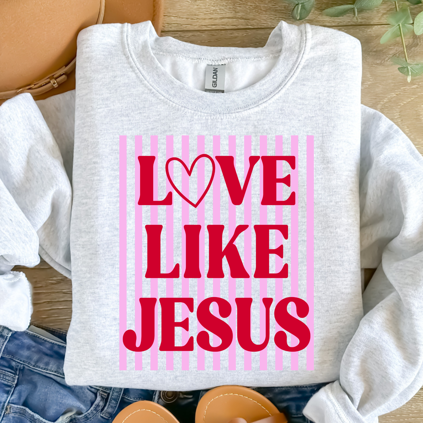 Love Like Jesus Graphic Sweatshirt