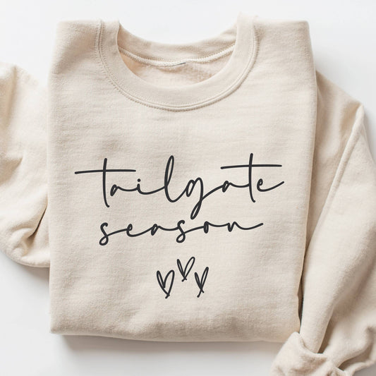 Football Game Day Sweatshirt  Funny Tailgate Fall Sports Shi
