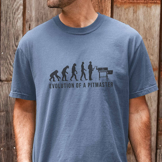 Evolution of A Pitmaster Garment Dyed Smoker Grill Shirt