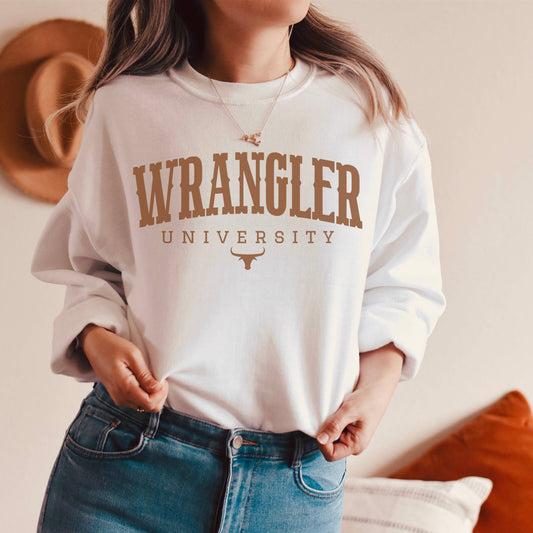 Wrangler University Crew Neck Sweatshirt