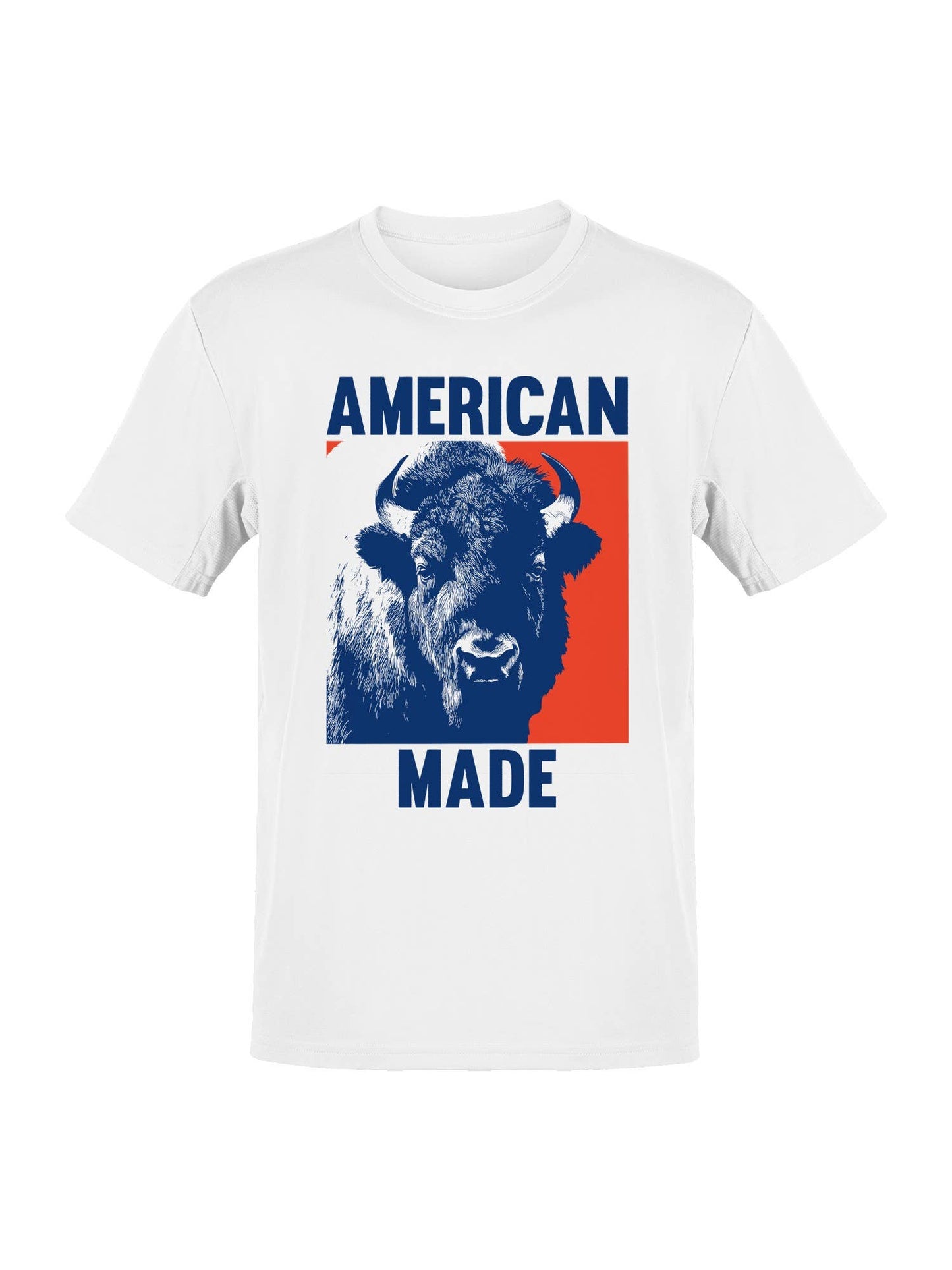 American Made Buffalo Design Men's T-Shirt