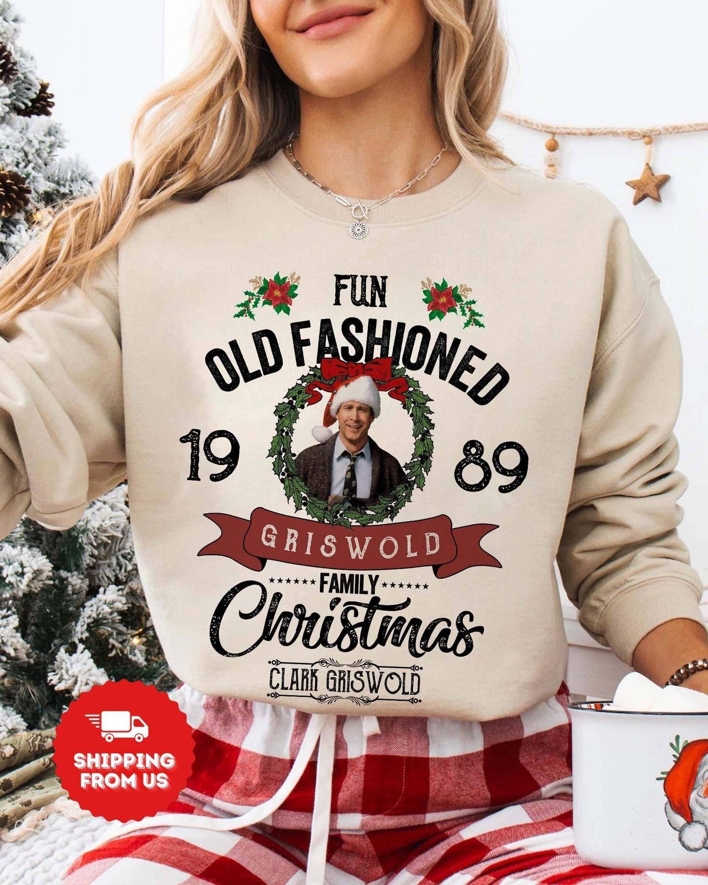 Vintage Christmas Vacation Sweatshirt, Griswold Family Tee