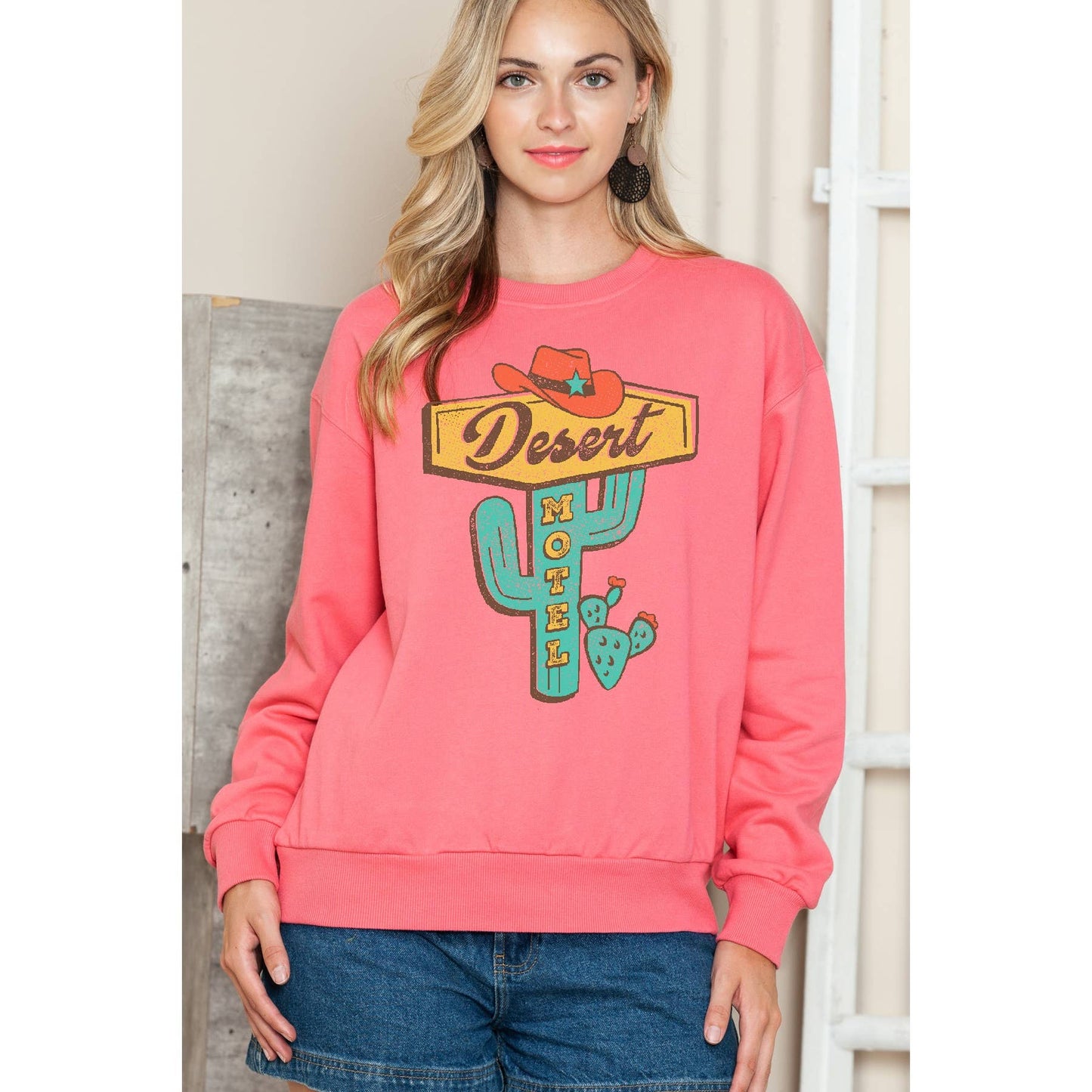 Desert Motel - Crewneck Sweatshirt