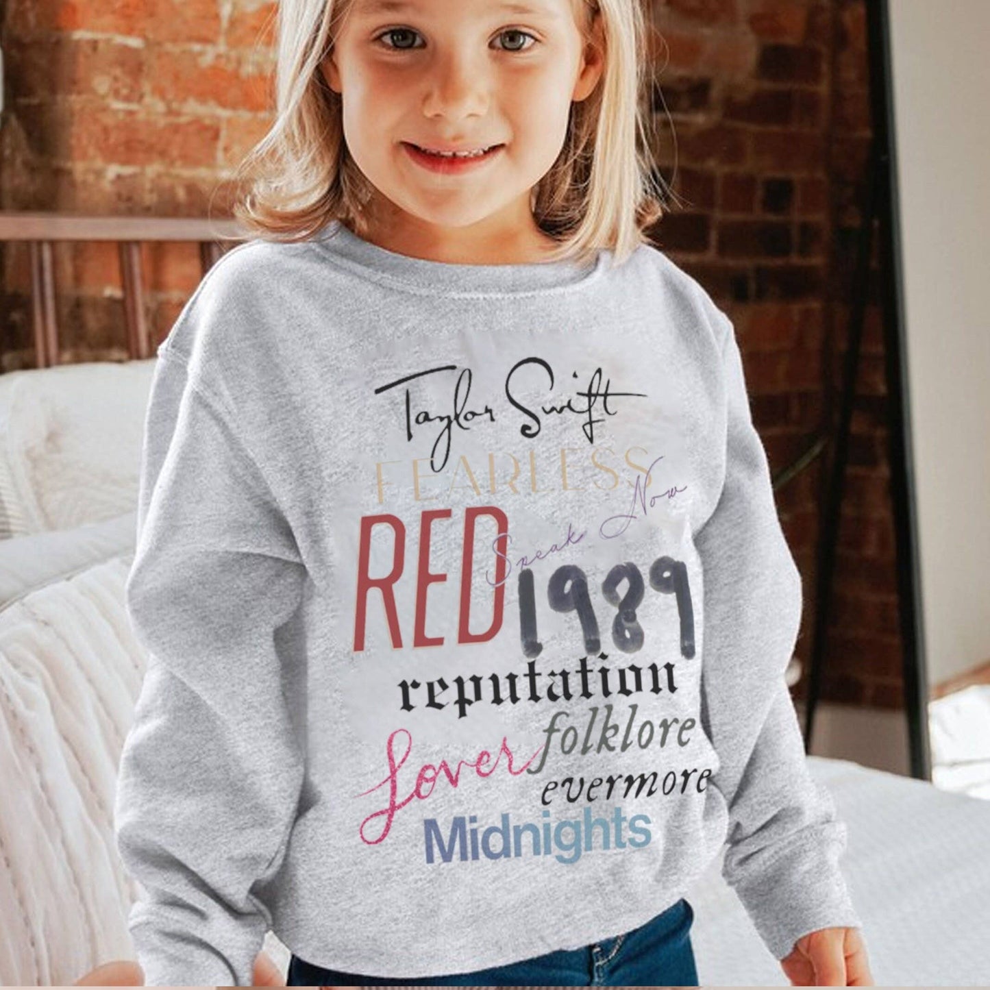 Vintage Taylor Era Tour Shirt, the Era Tour Youth Crewneck