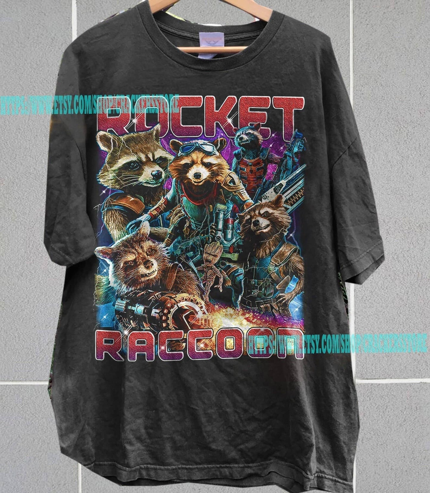 Guardians of the Galaxy Rocket Racoon Tee Shirt - Avengers