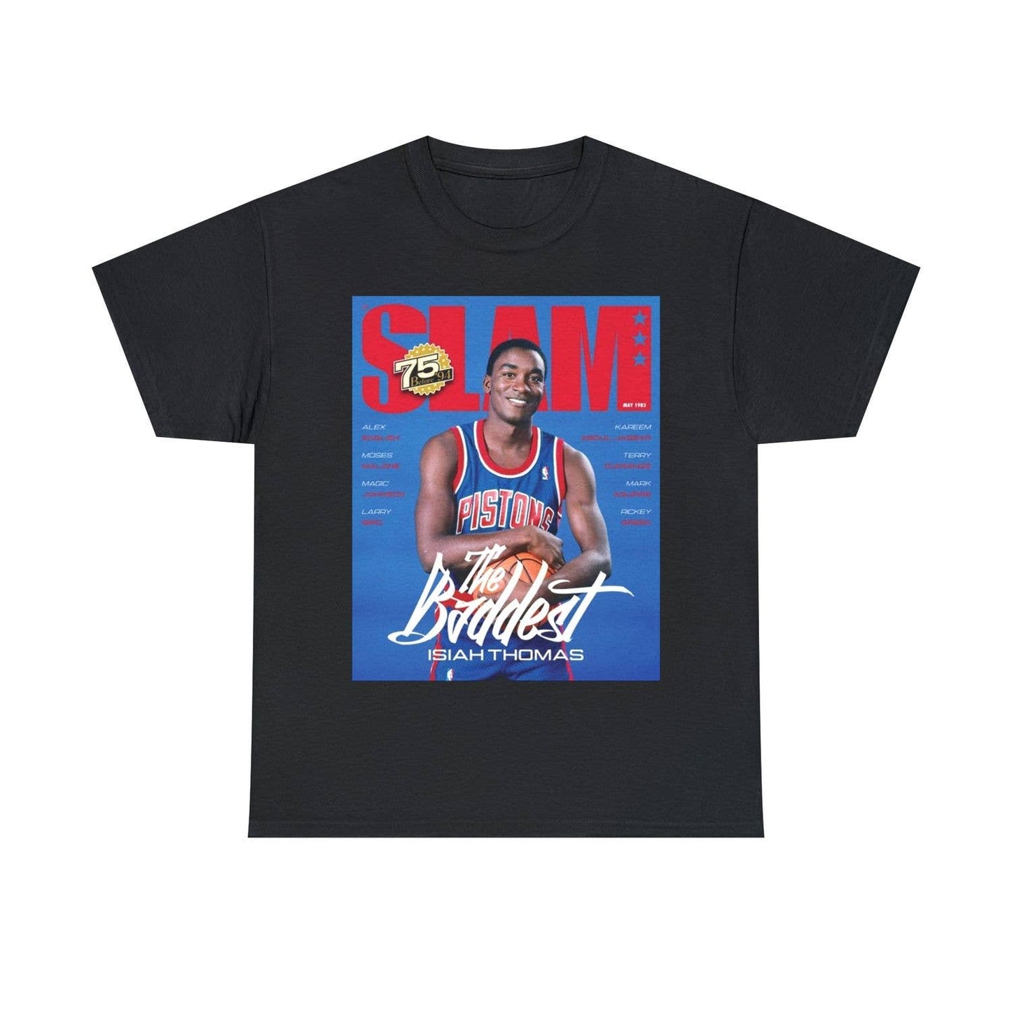 Isaiah Thomas Detroit Pistons Nba Slam Dunk Tee Shirt