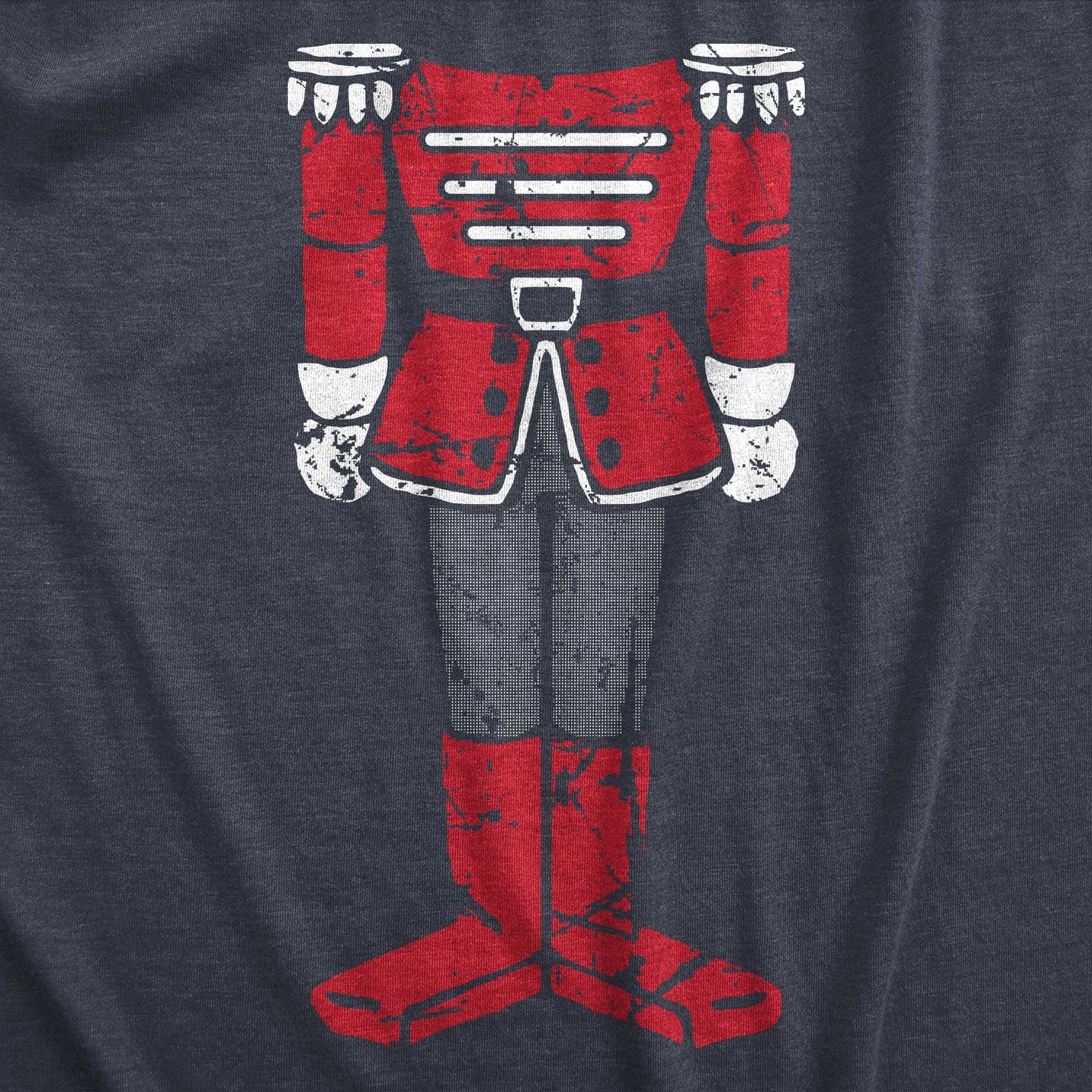 Nutcracker Body Men's Tshirt Christmas Graphic Tee Western T