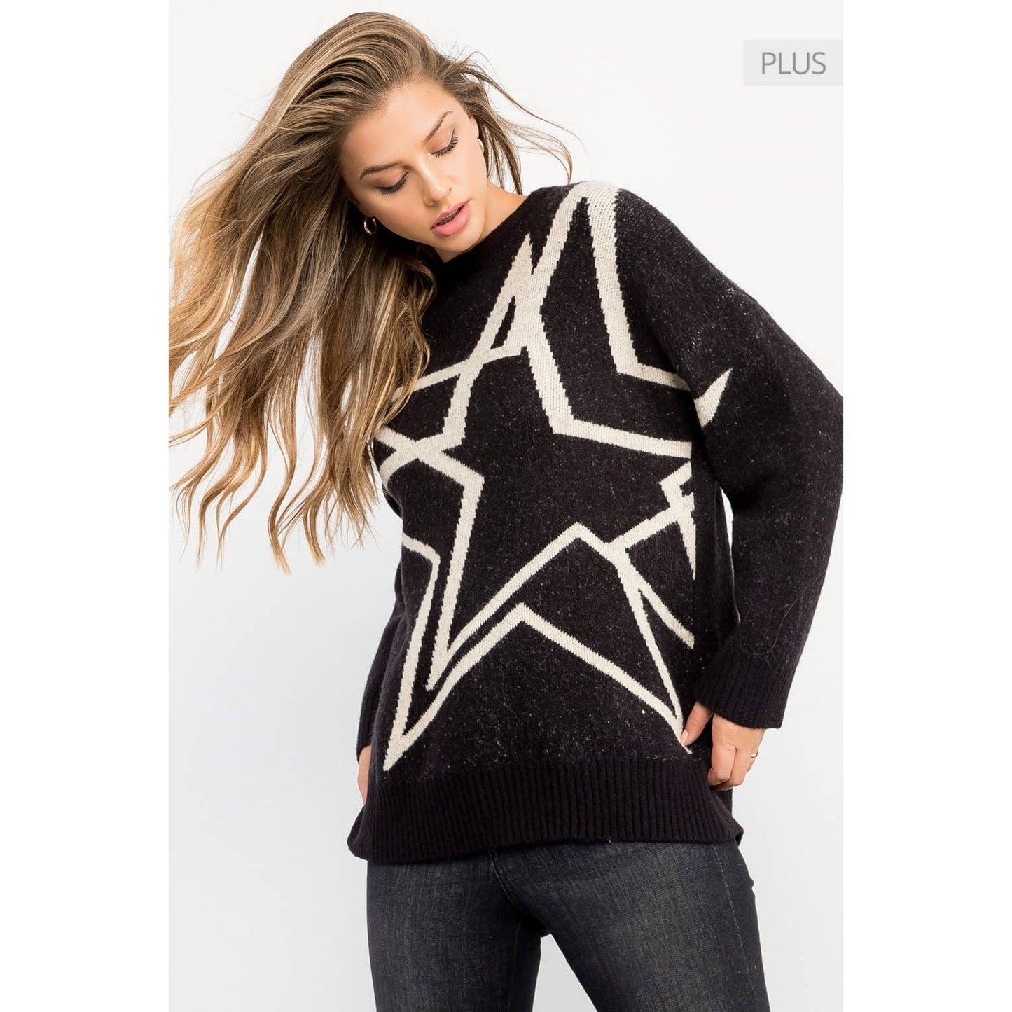 /Size Xl/ Star Knit Sweater
