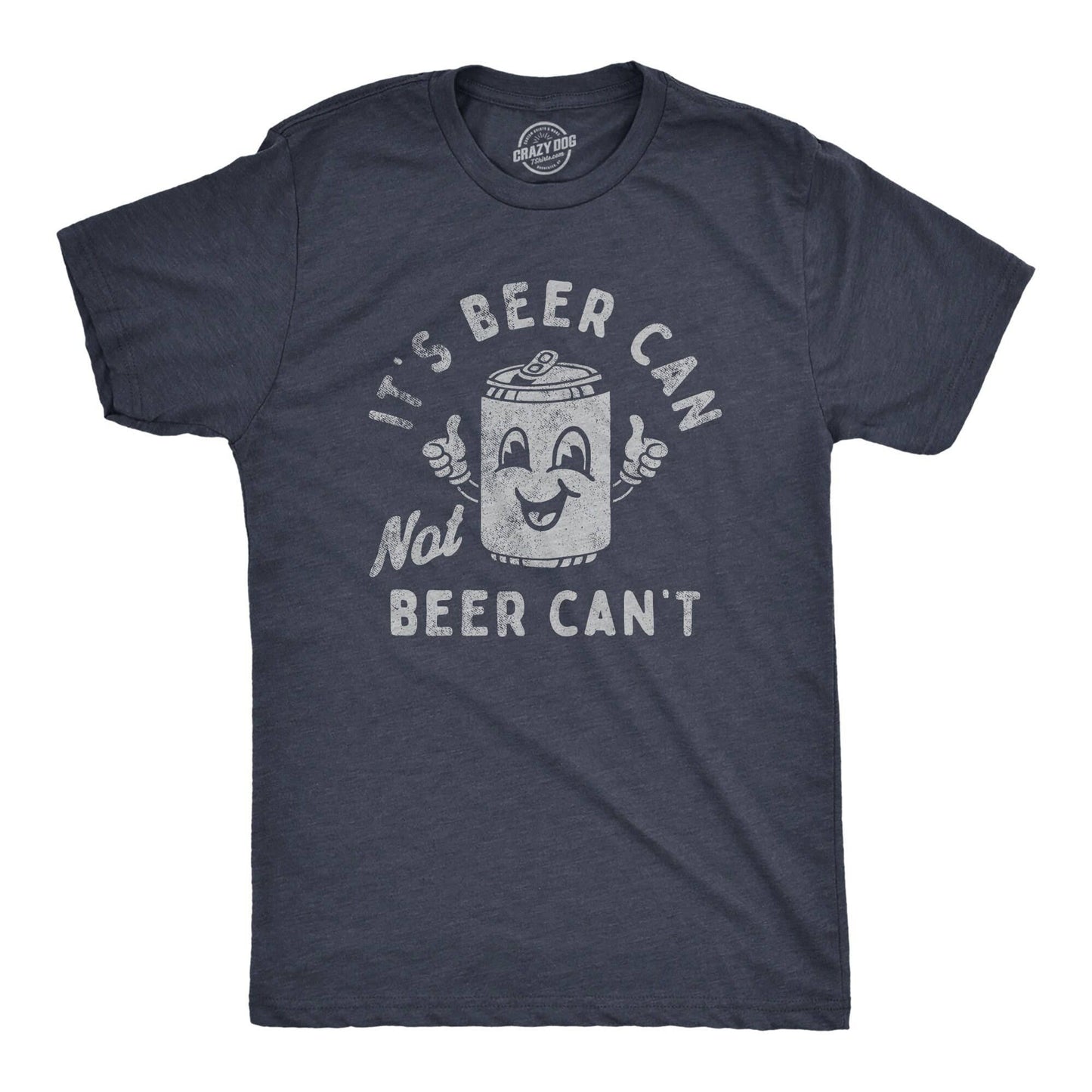 Beer Can't Stop Me Funny Beer Shirt For Men