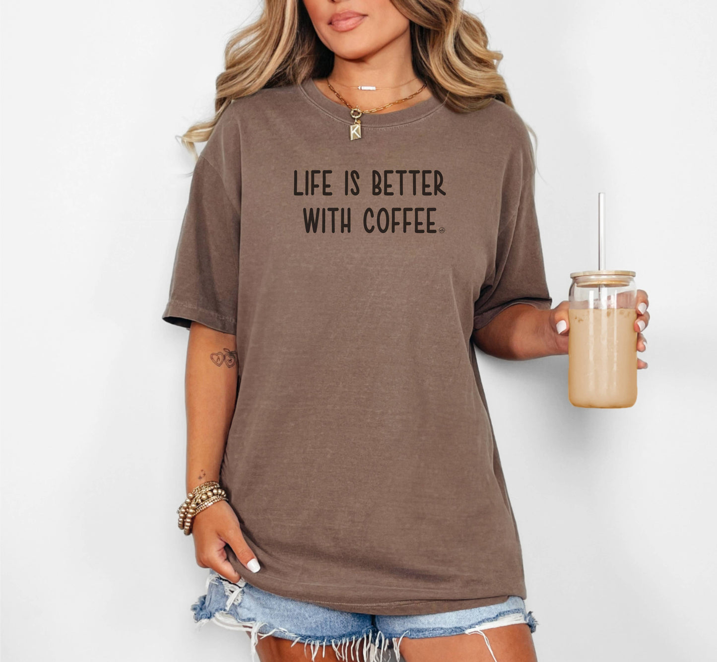 Life Is Better with Coffee Tee