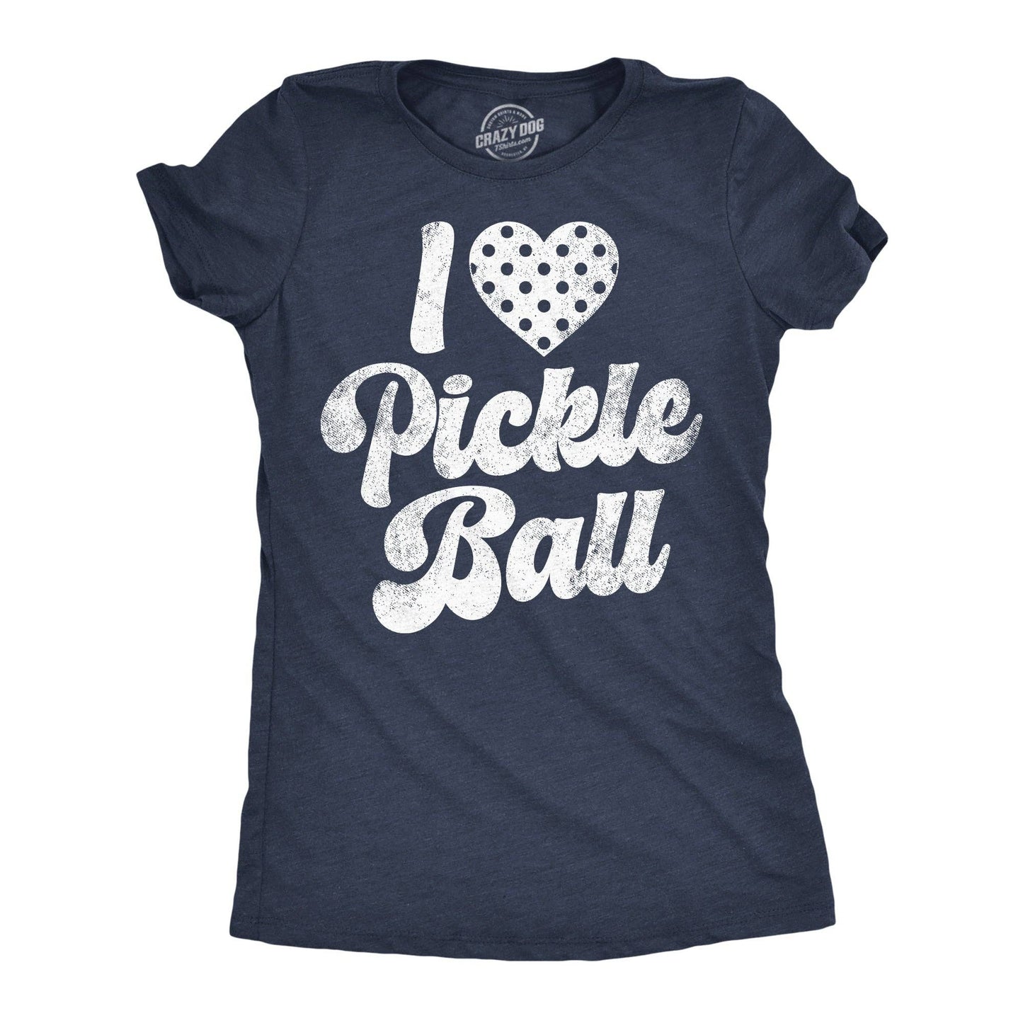 I Heart Pickleball Women's T Shirt