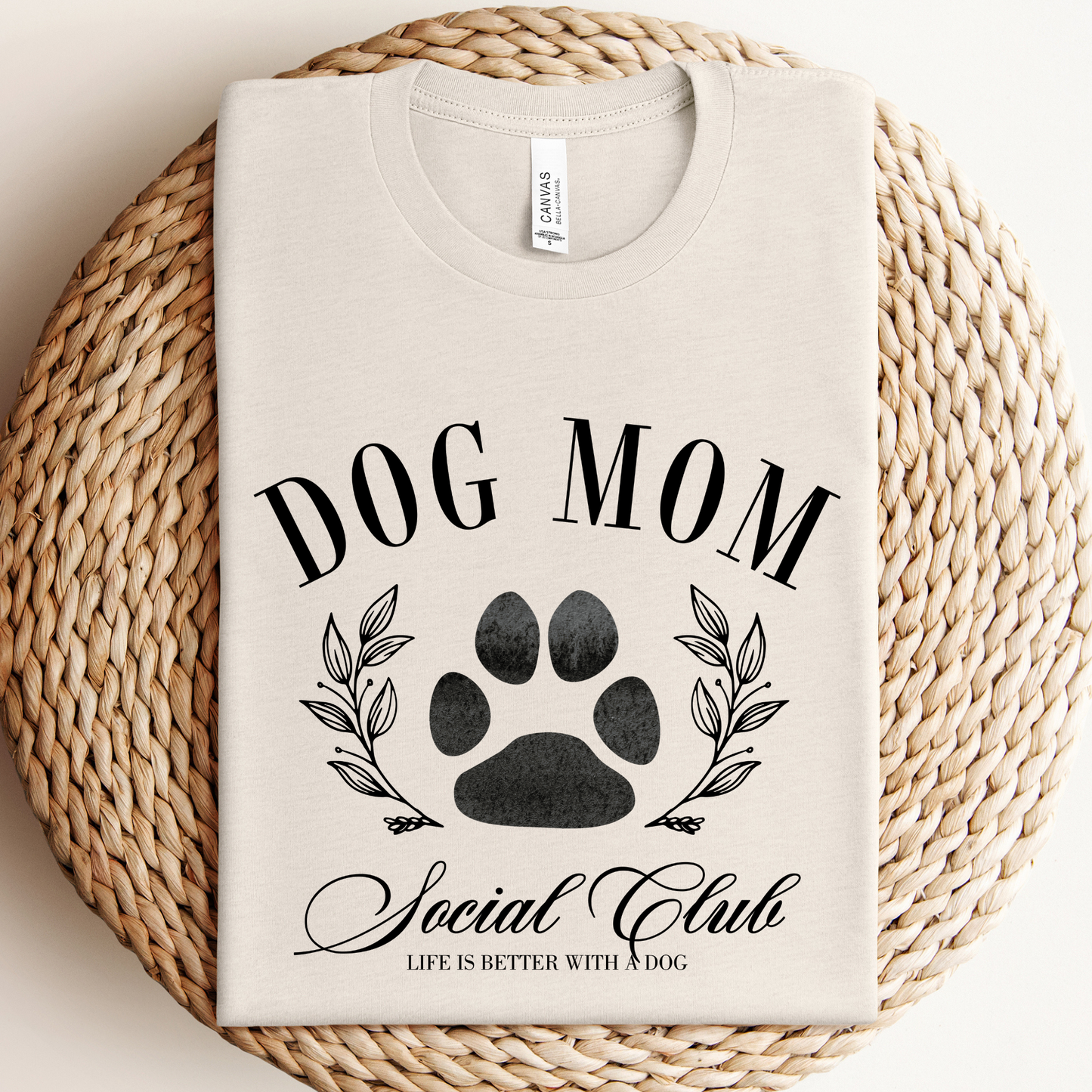 Dog Mom Social Club Graphic Tee